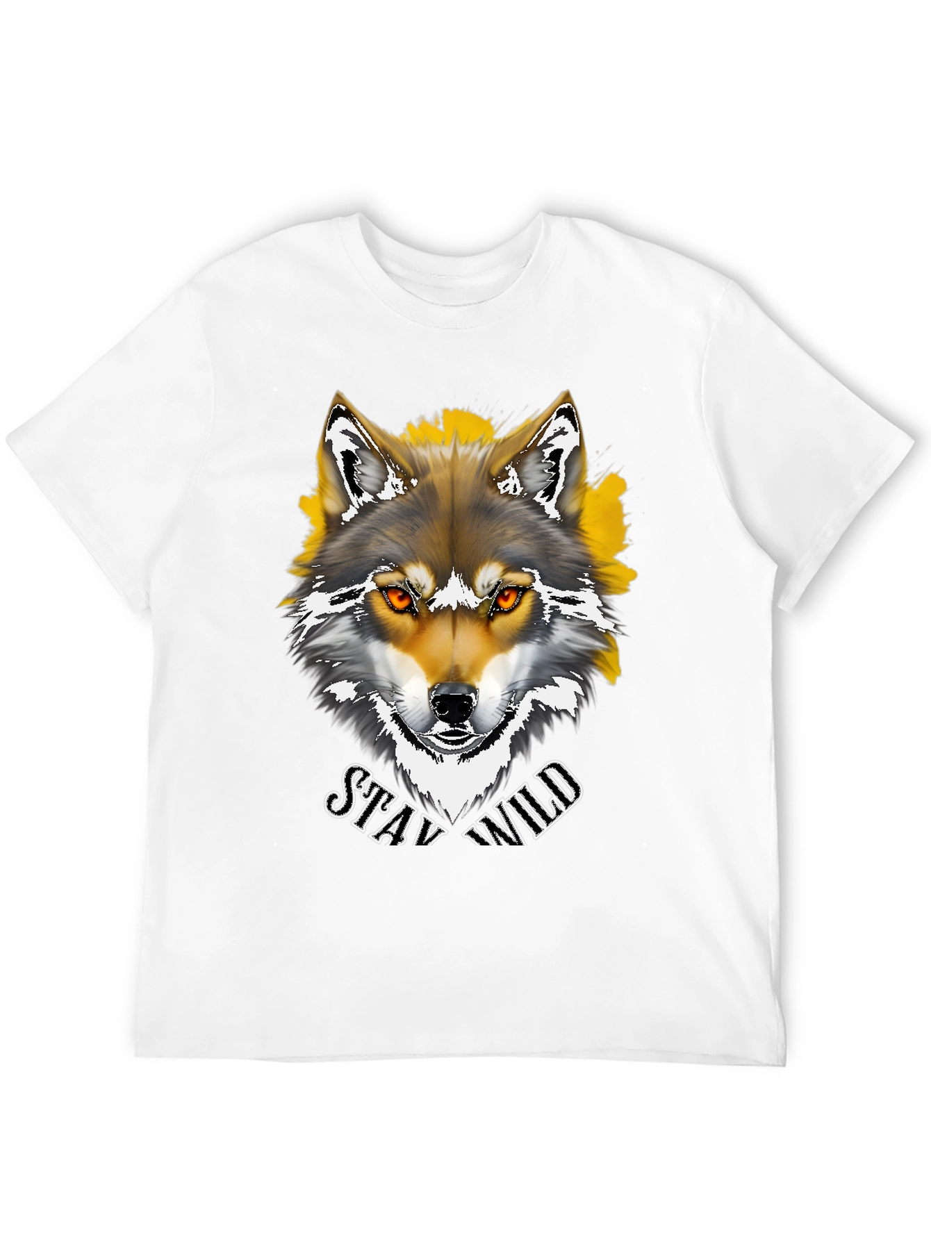Stay Wild Wolf Graphic Tee