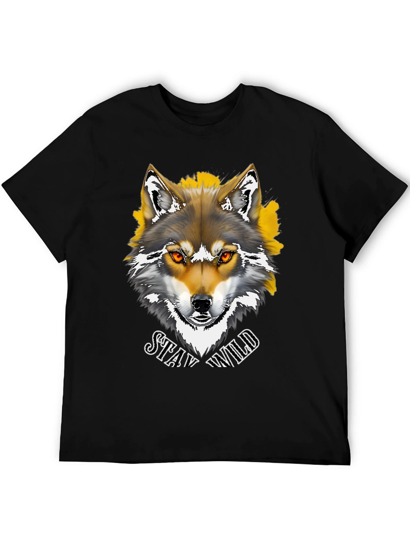 Stay Wild Wolf Graphic Tee
