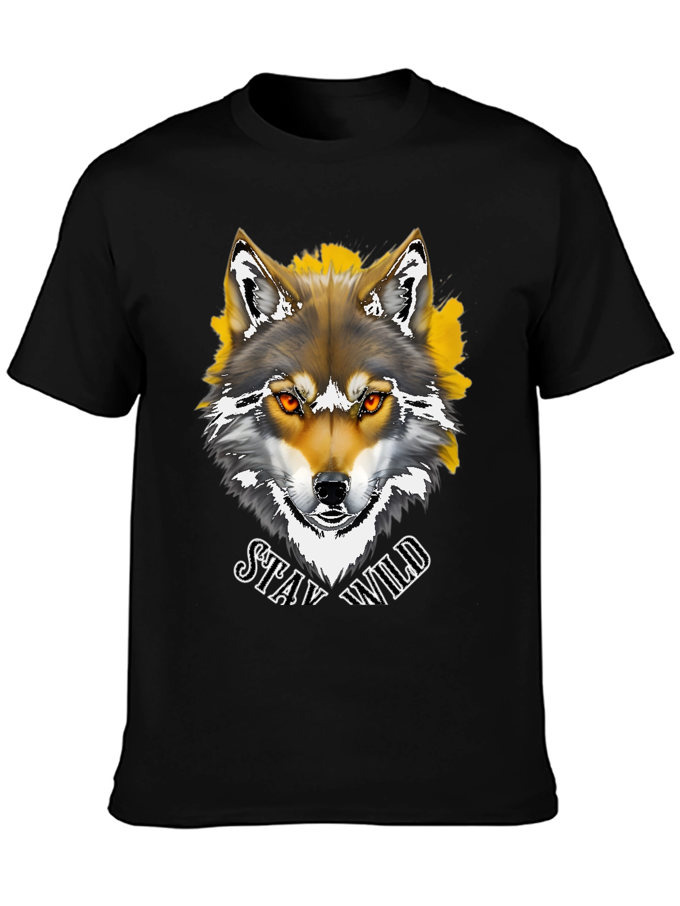 Stay Wild Wolf Graphic Tee
