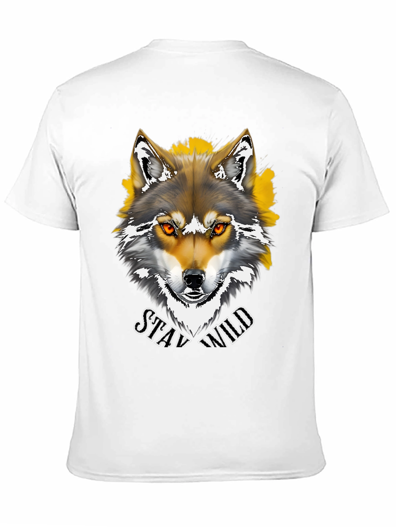 Stay Wild Wolf Graphic Tee