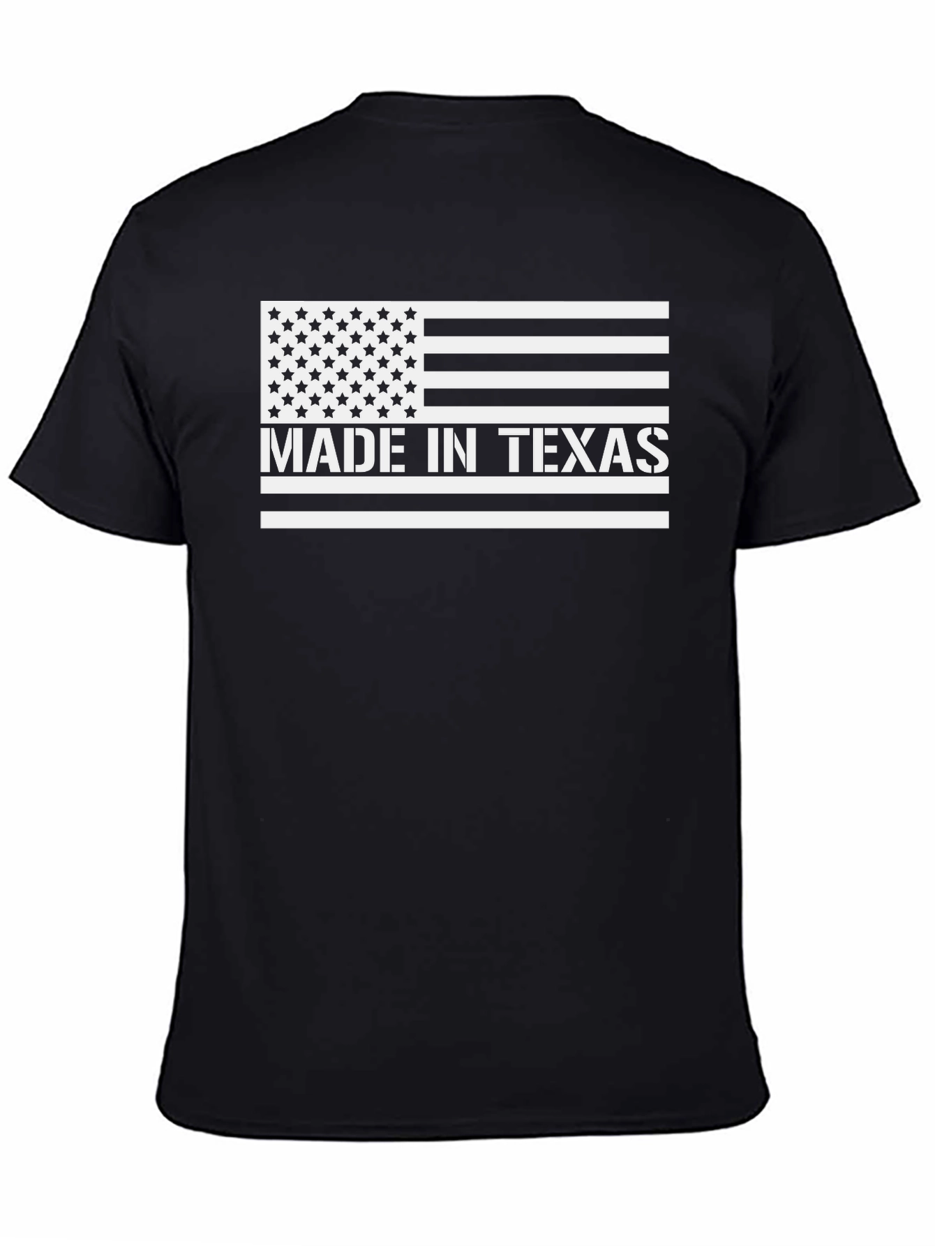 Made in Texas Flag Graphic T-Shirt