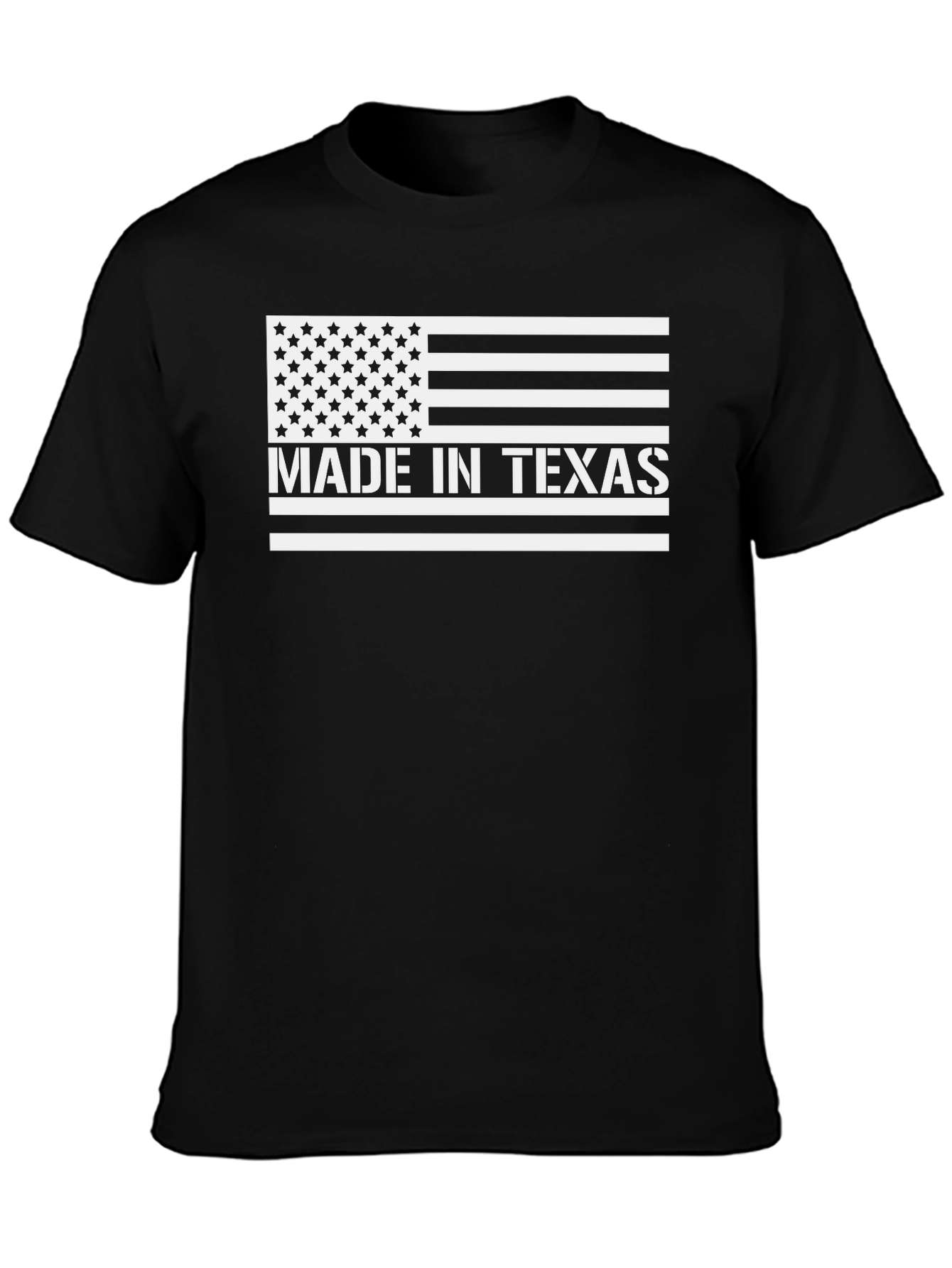 Made in Texas Flag Graphic T-Shirt