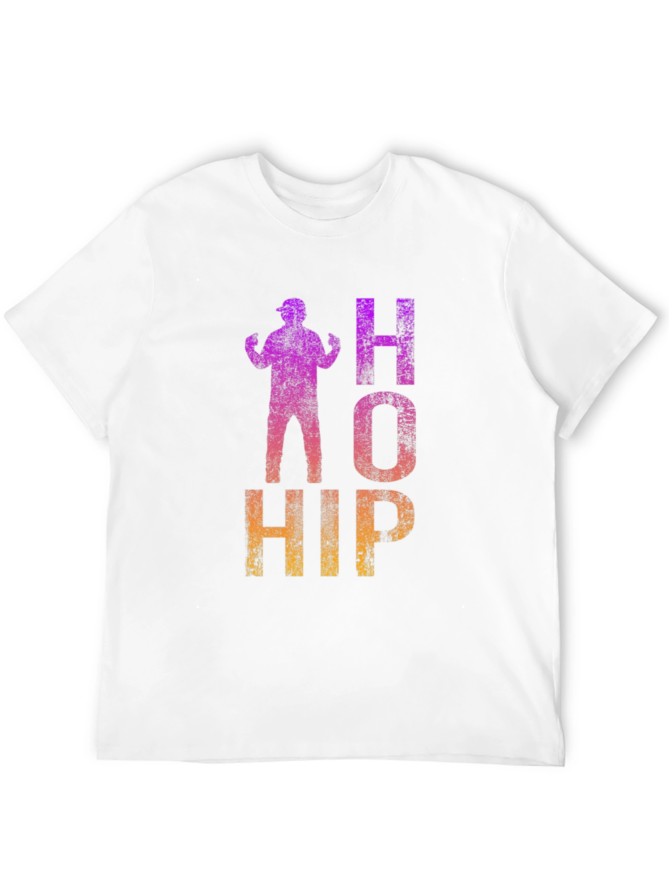Retro HOHIP Graphic Tee - Black
