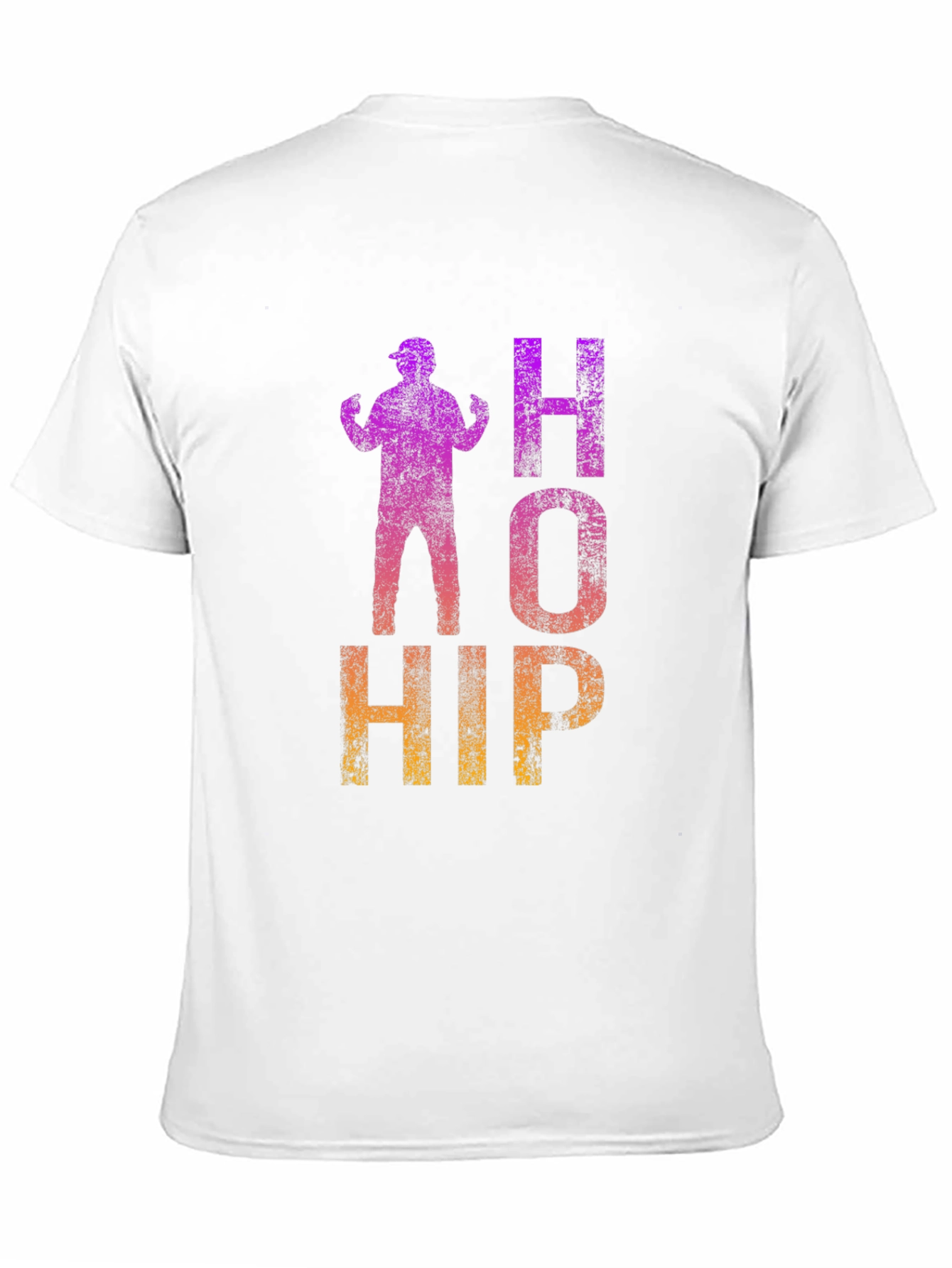 Retro HOHIP Graphic Tee - Black