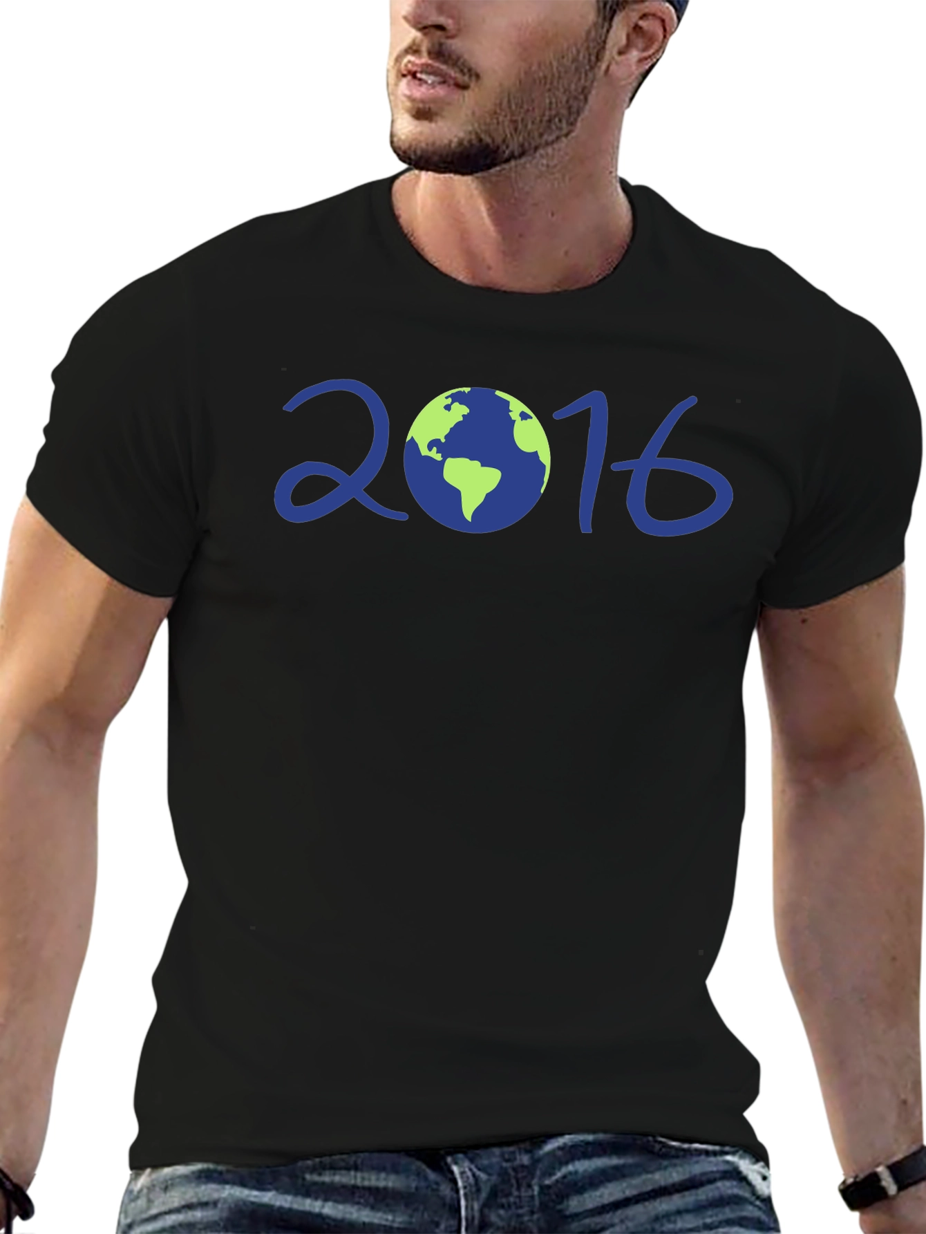 2016 Earth T-Shirt - Mens Graphic Tee
