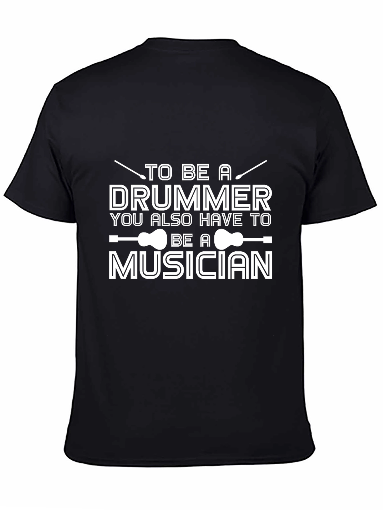 Drummer Musician Graphic T-Shirt