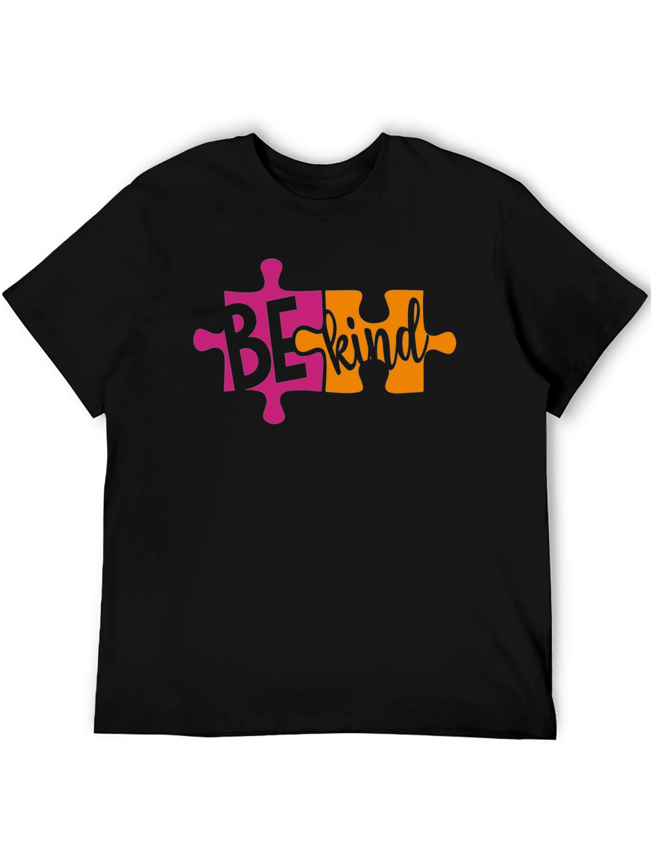Be Kind Puzzle Piece T-Shirt - Autism Awareness