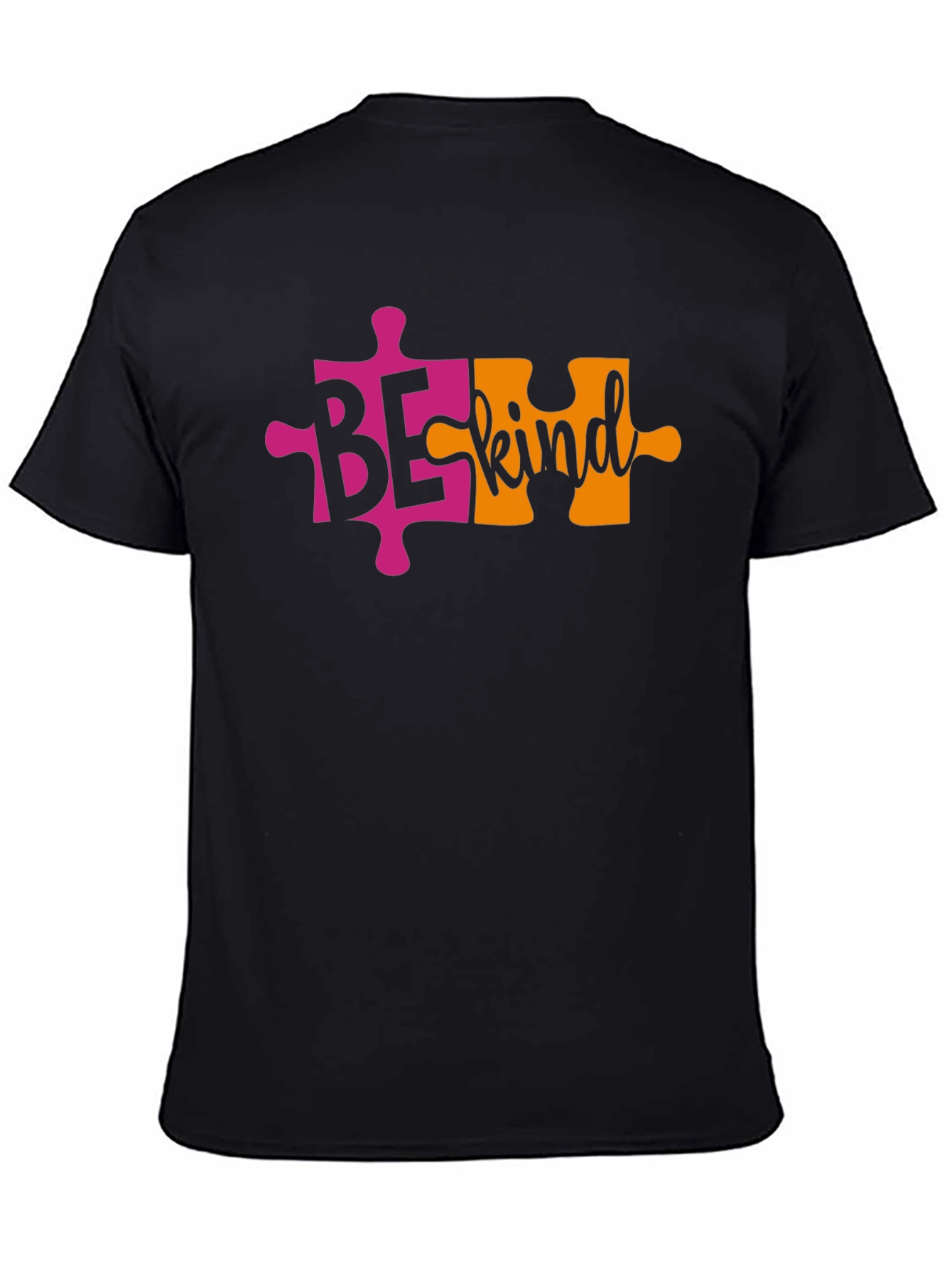 Be Kind Puzzle Piece T-Shirt - Autism Awareness