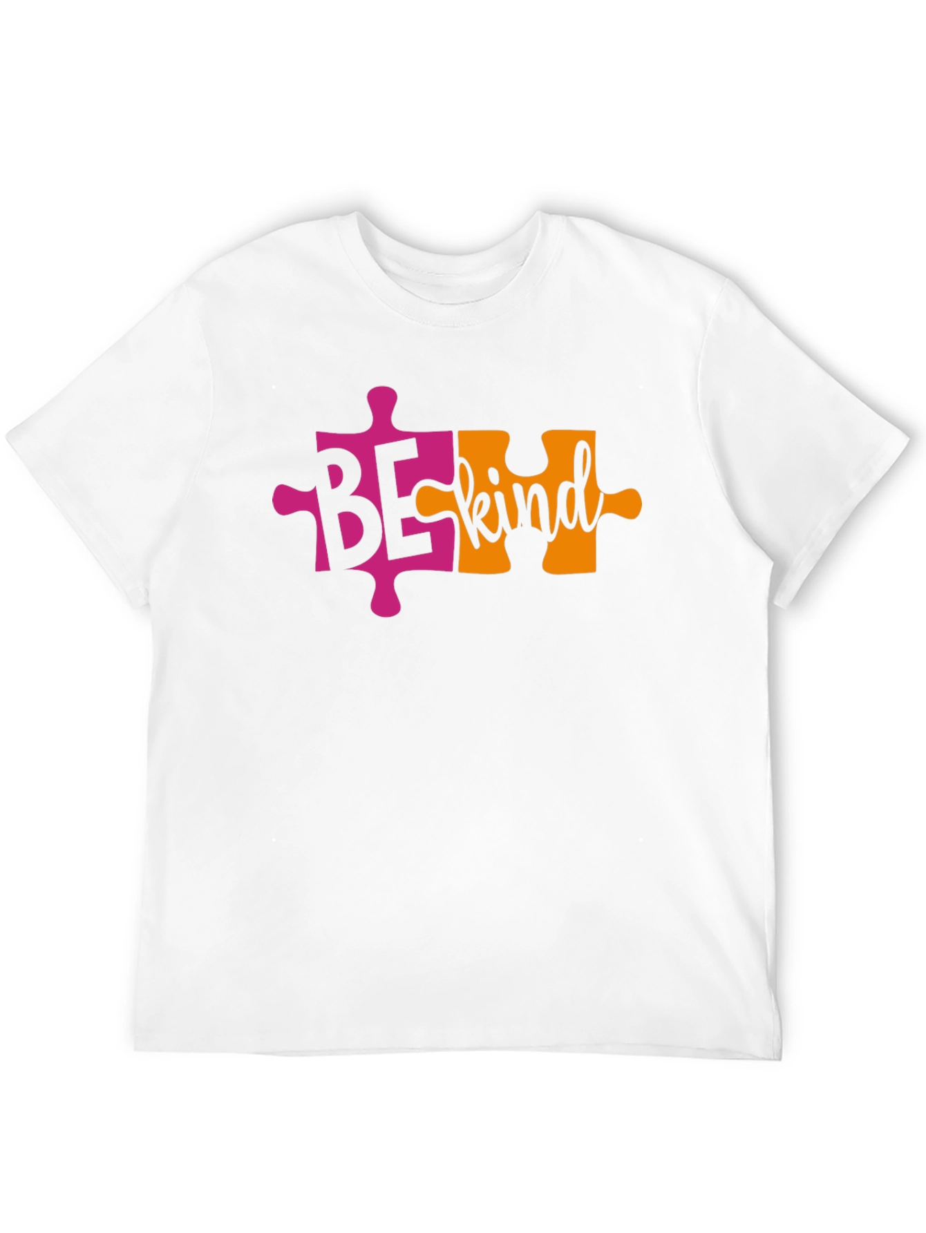 Be Kind Puzzle Piece T-Shirt - Autism Awareness