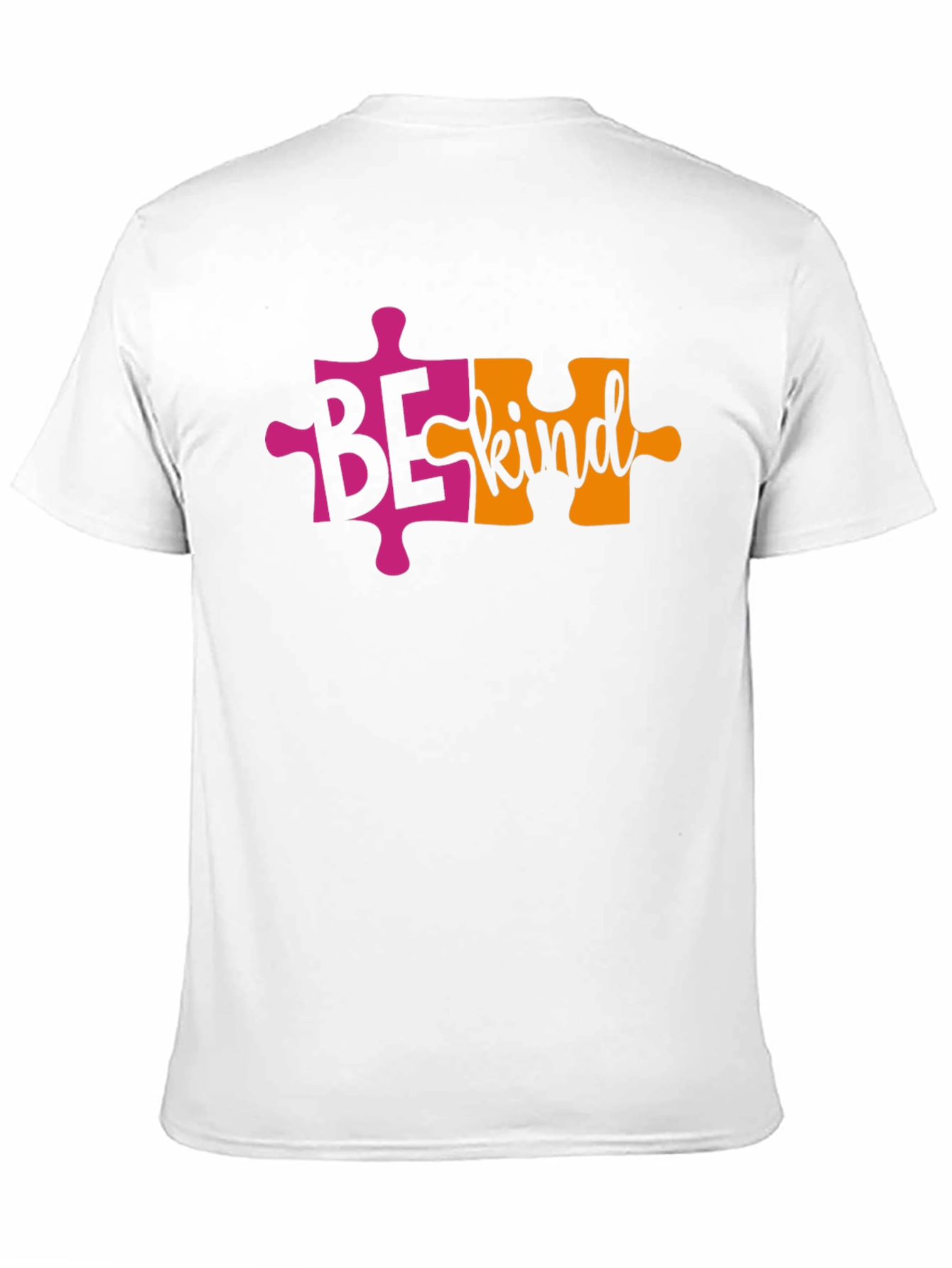 Be Kind Puzzle Piece T-Shirt - Autism Awareness