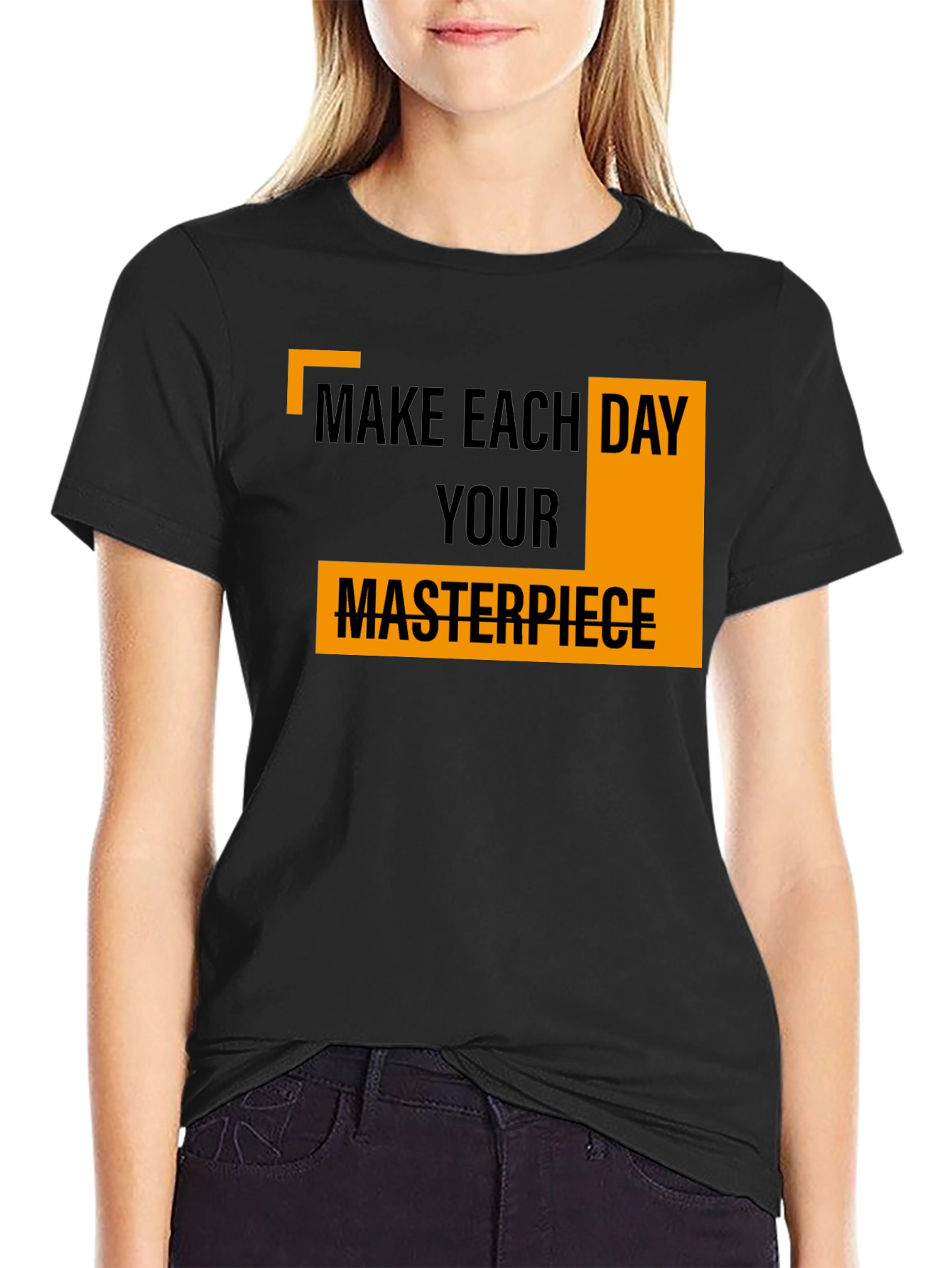Inspirational Graphic Tee: Masterpiece Design