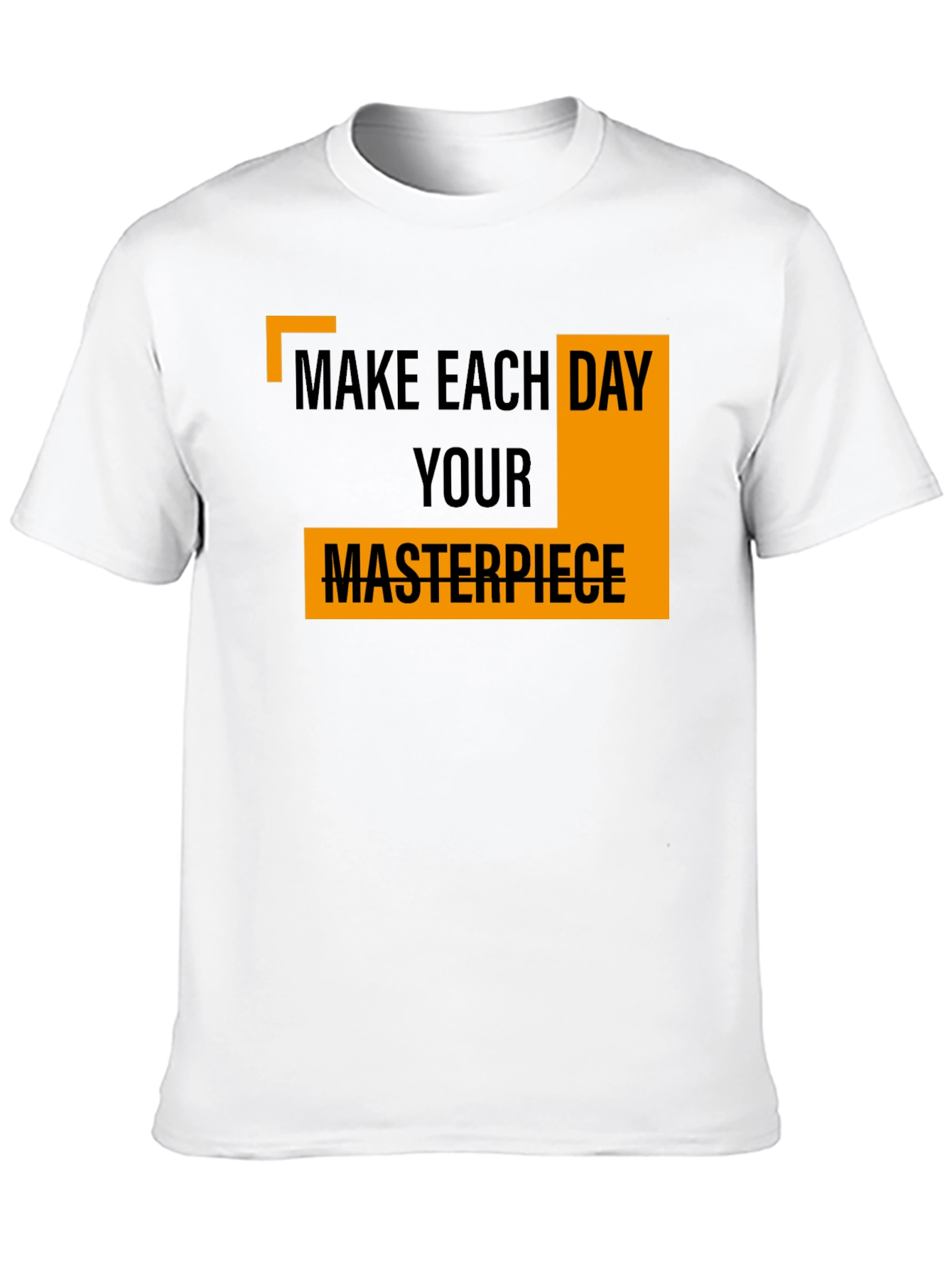 Inspirational Graphic Tee: Masterpiece Design