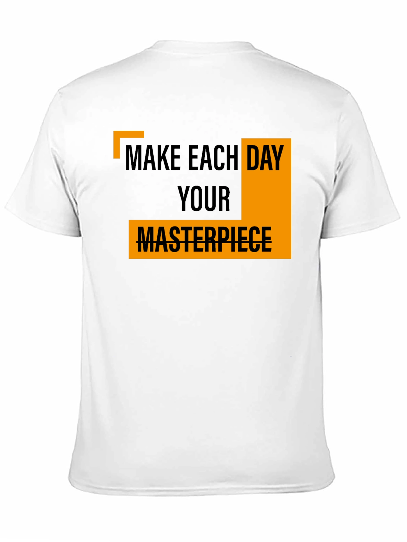 Inspirational Graphic Tee: Masterpiece Design