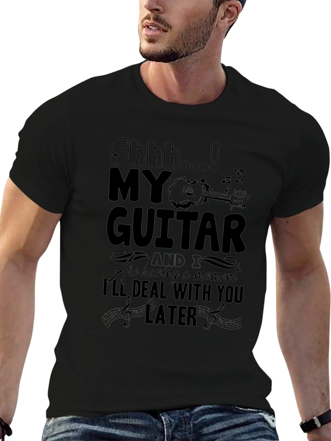 Shhh My Guitar T-Shirt