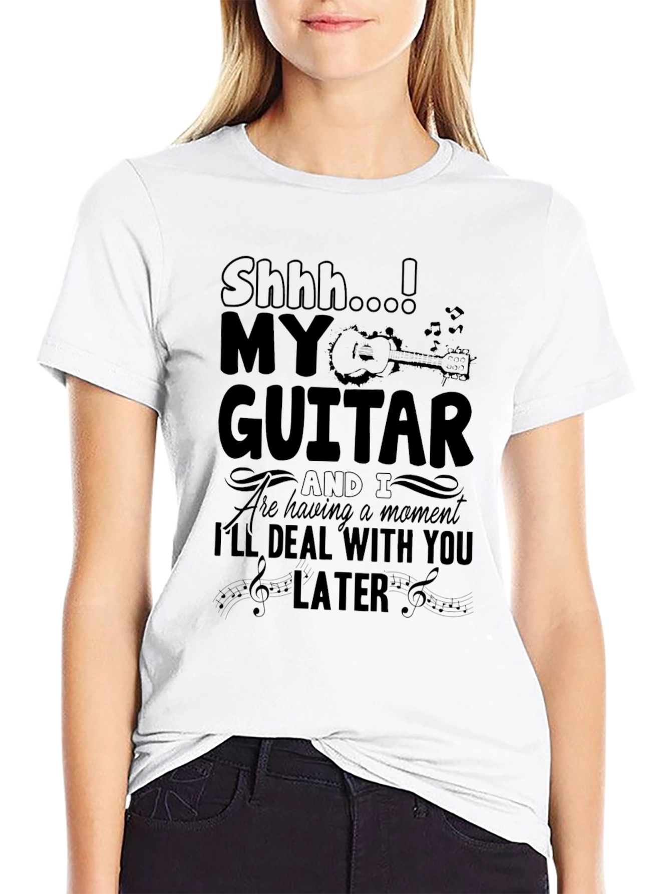 Shhh My Guitar T-Shirt
