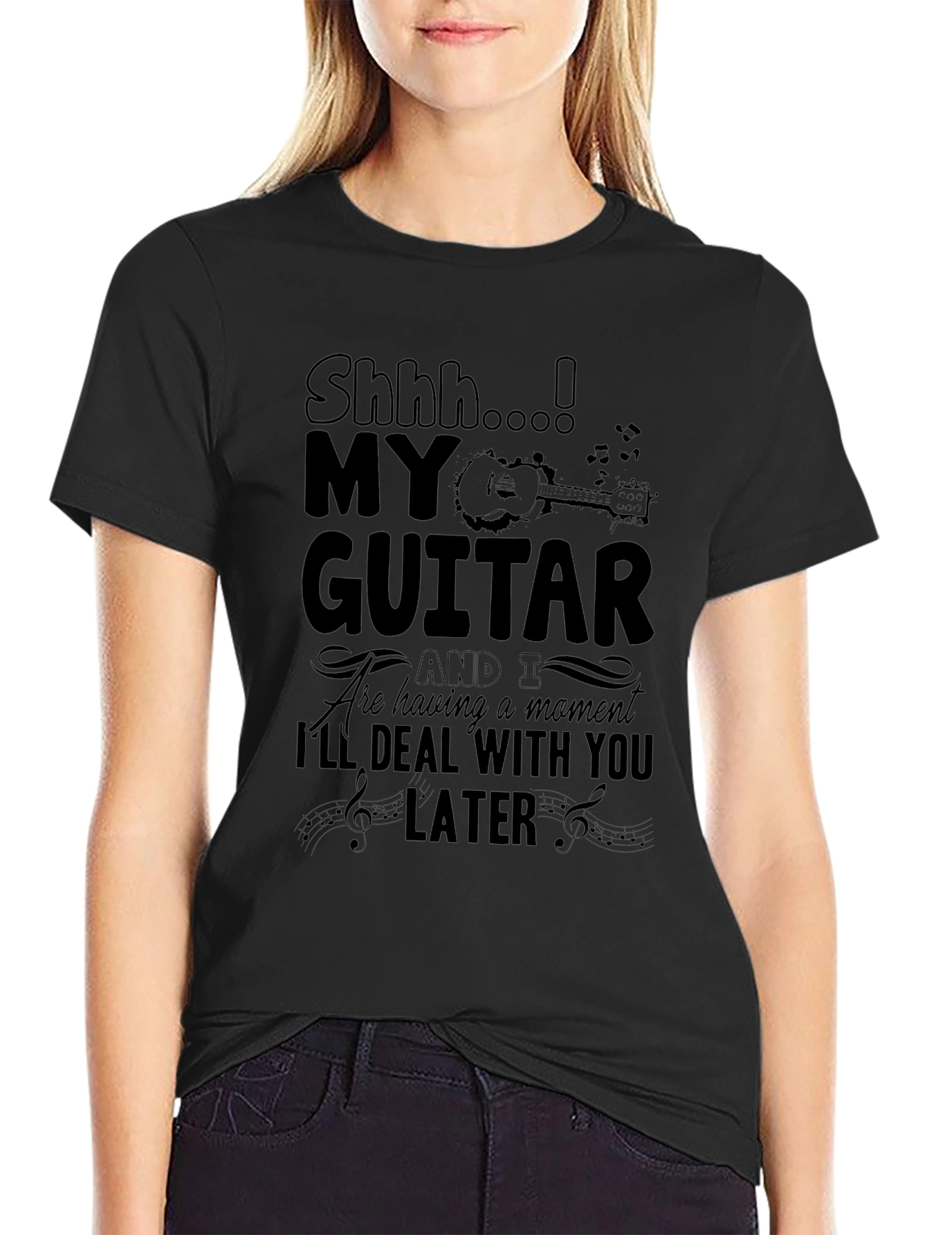 Shhh My Guitar T-Shirt
