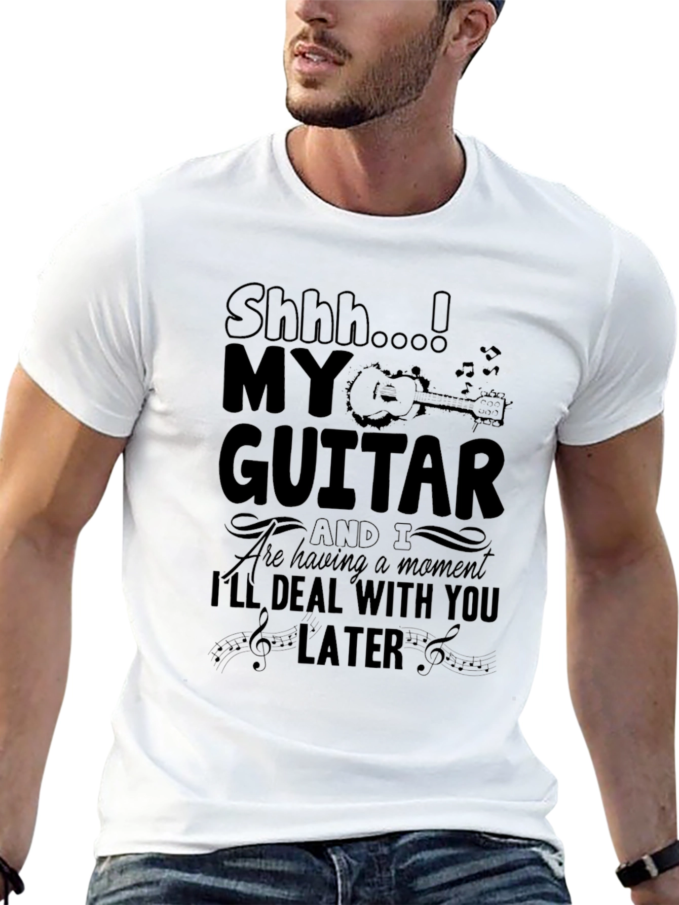 Shhh My Guitar T-Shirt