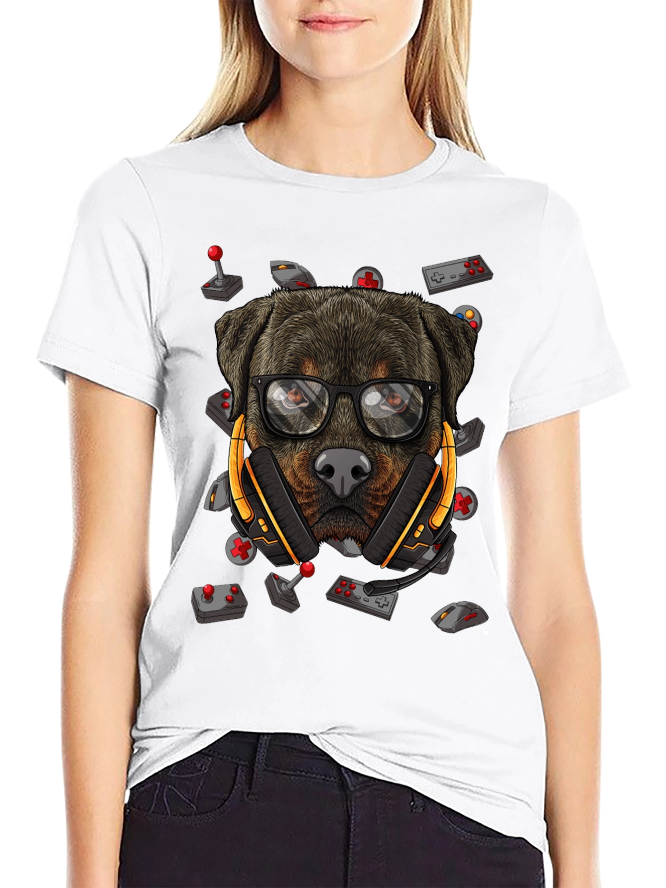 Gamer Dog T-Shirt