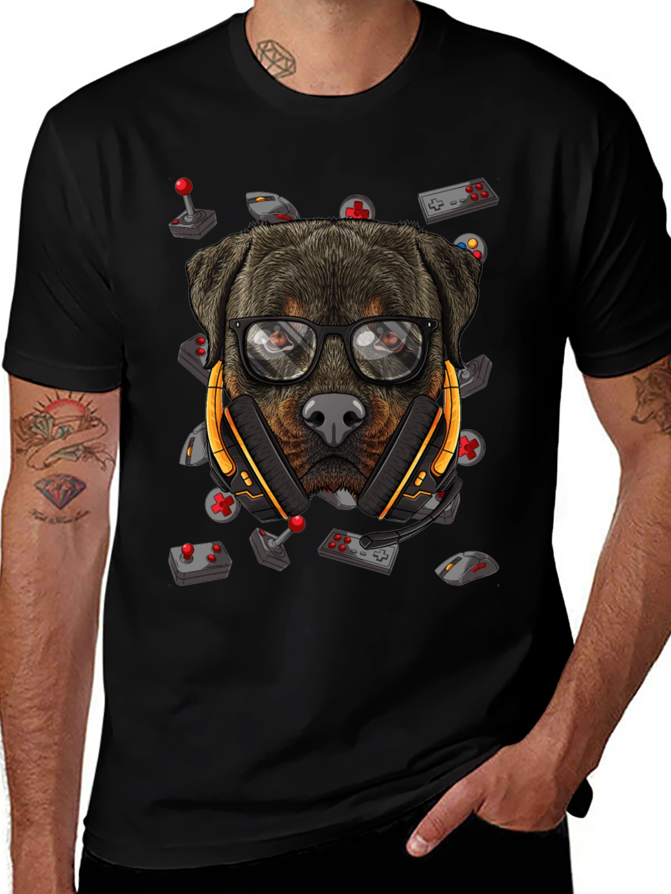 Gamer Dog T-Shirt