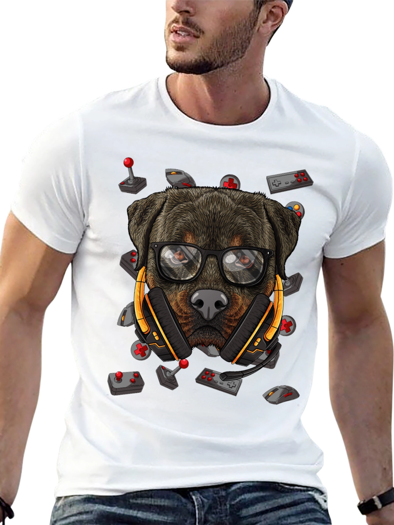 Gamer Dog T-Shirt