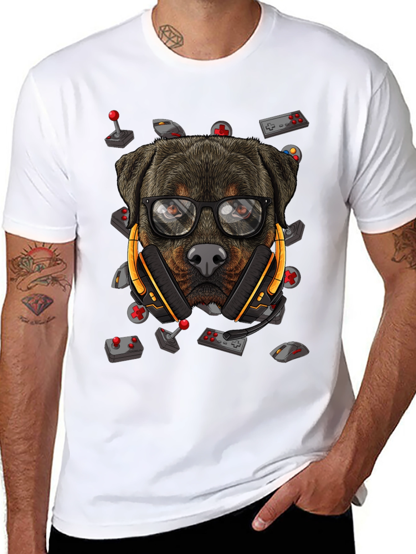 Gamer Dog T-Shirt
