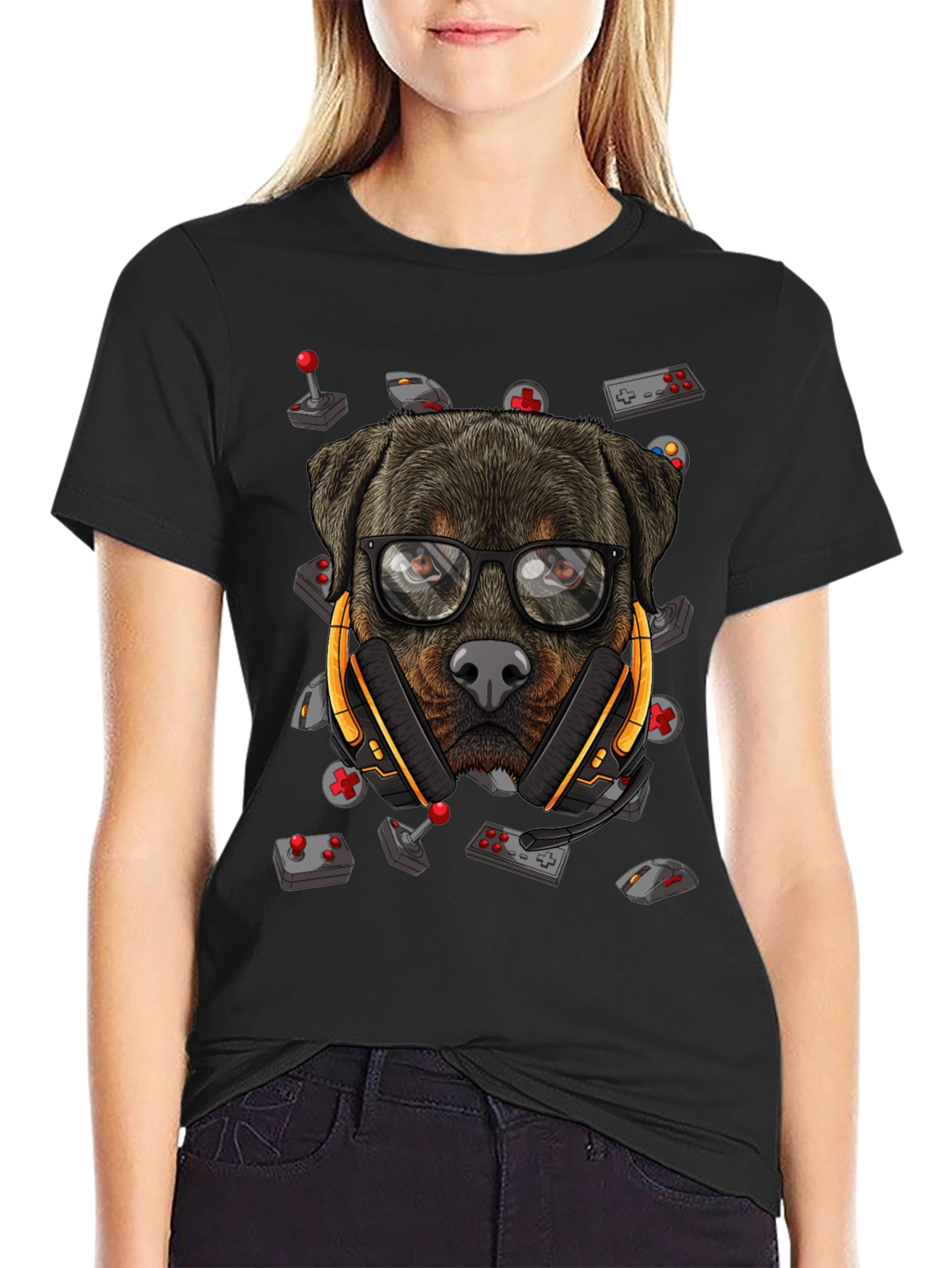 Gamer Dog T-Shirt