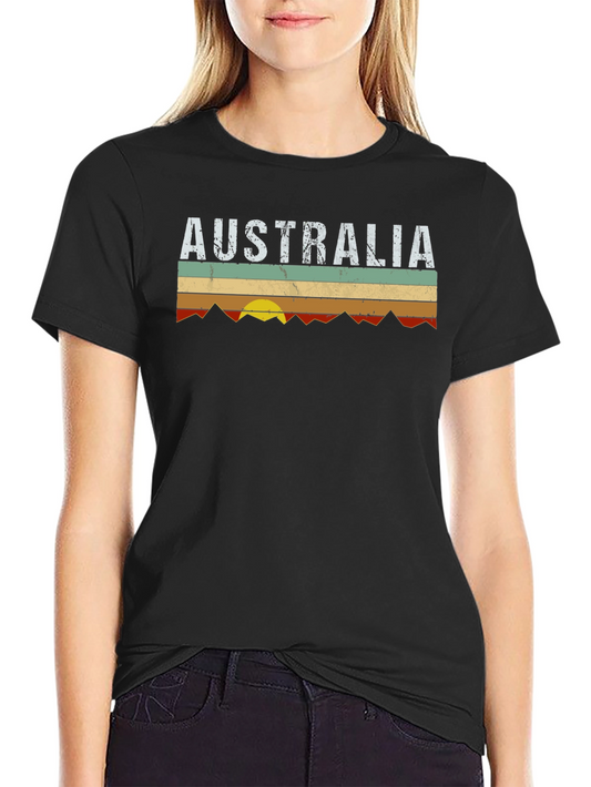 Vintage Australia Sunset Graphic Tee