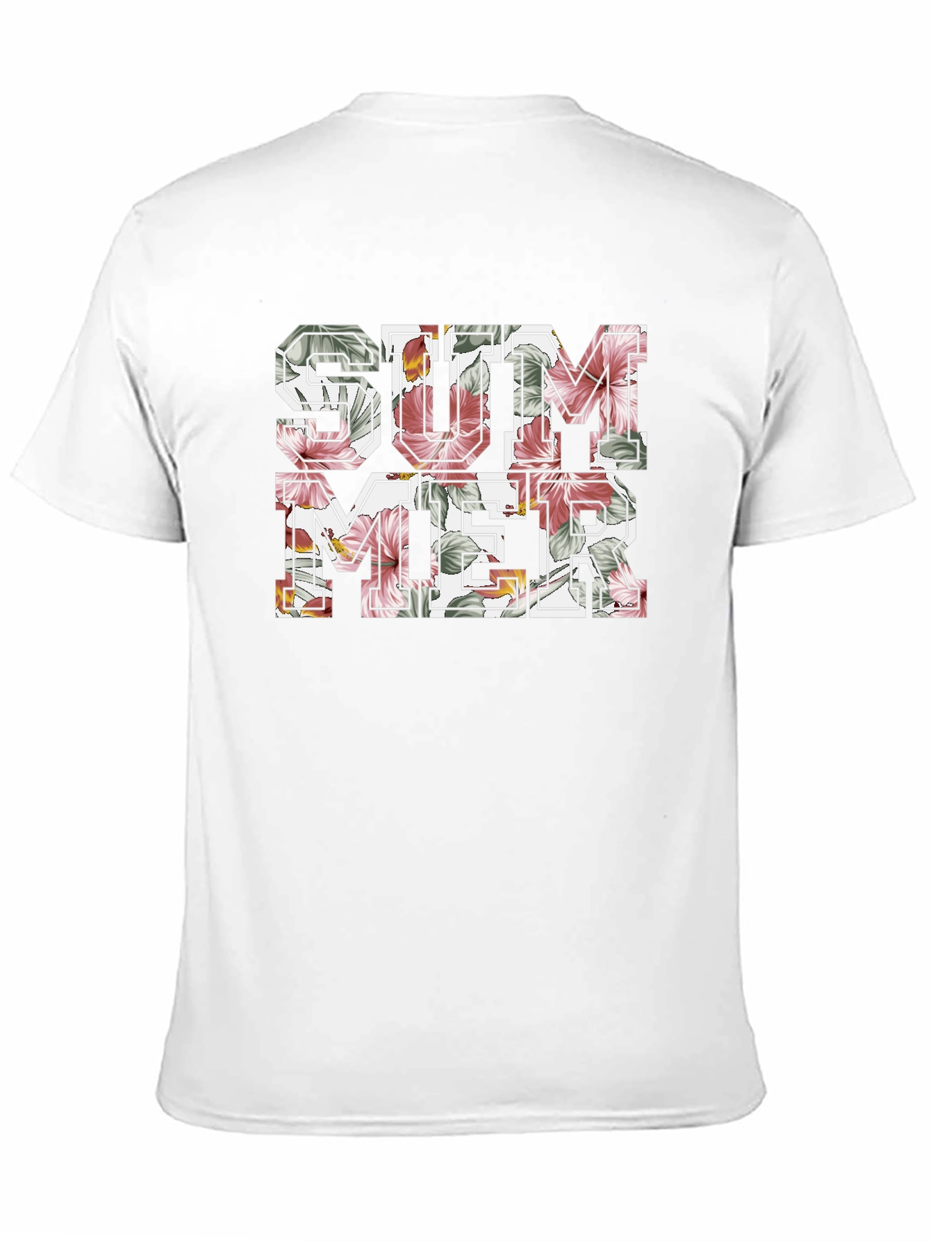 Floral Summer T-Shirt - Stylish Graphic Tee