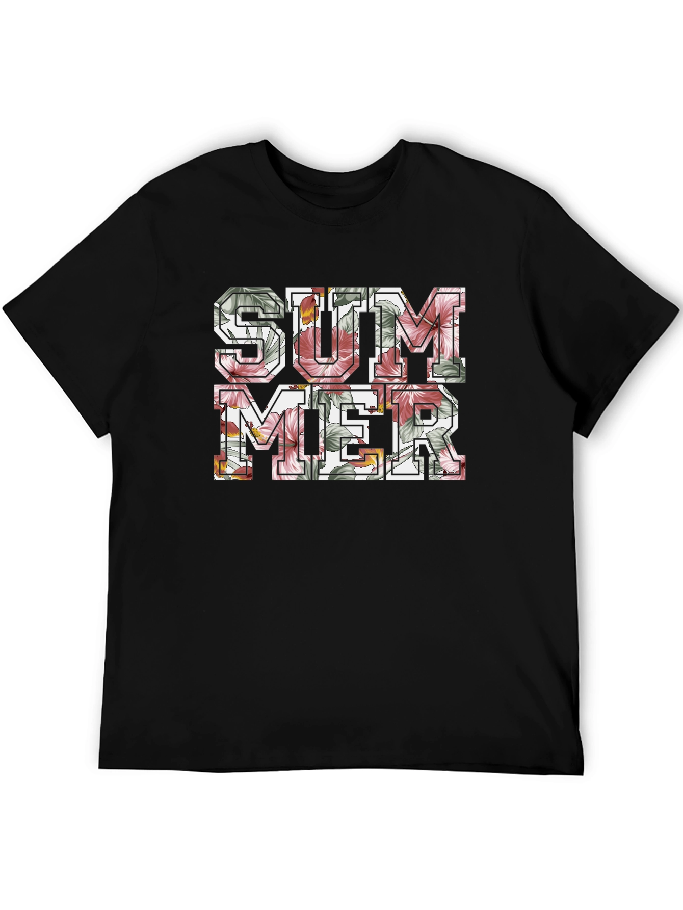 Floral Summer T-Shirt - Stylish Graphic Tee