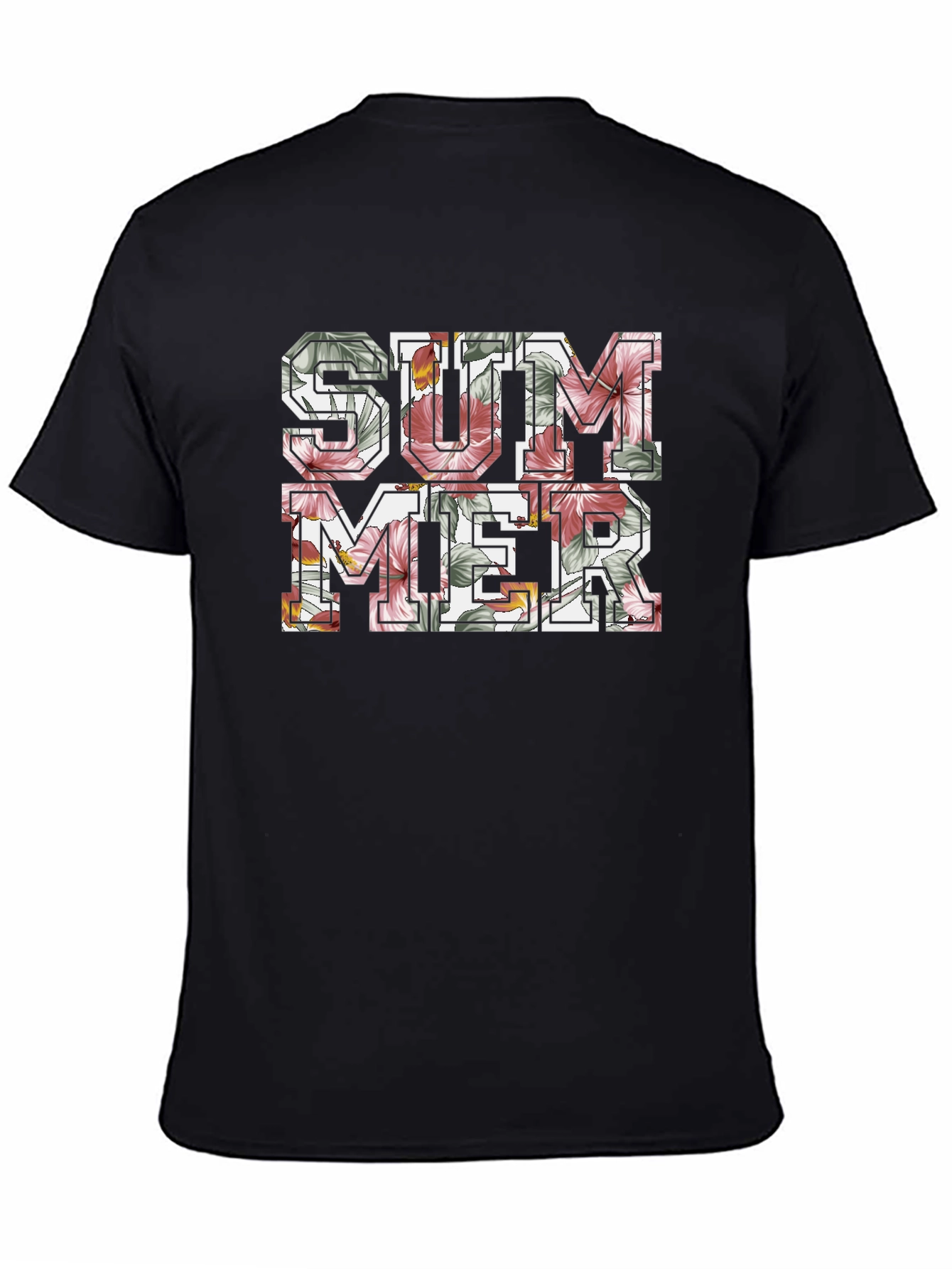 Floral Summer T-Shirt - Stylish Graphic Tee