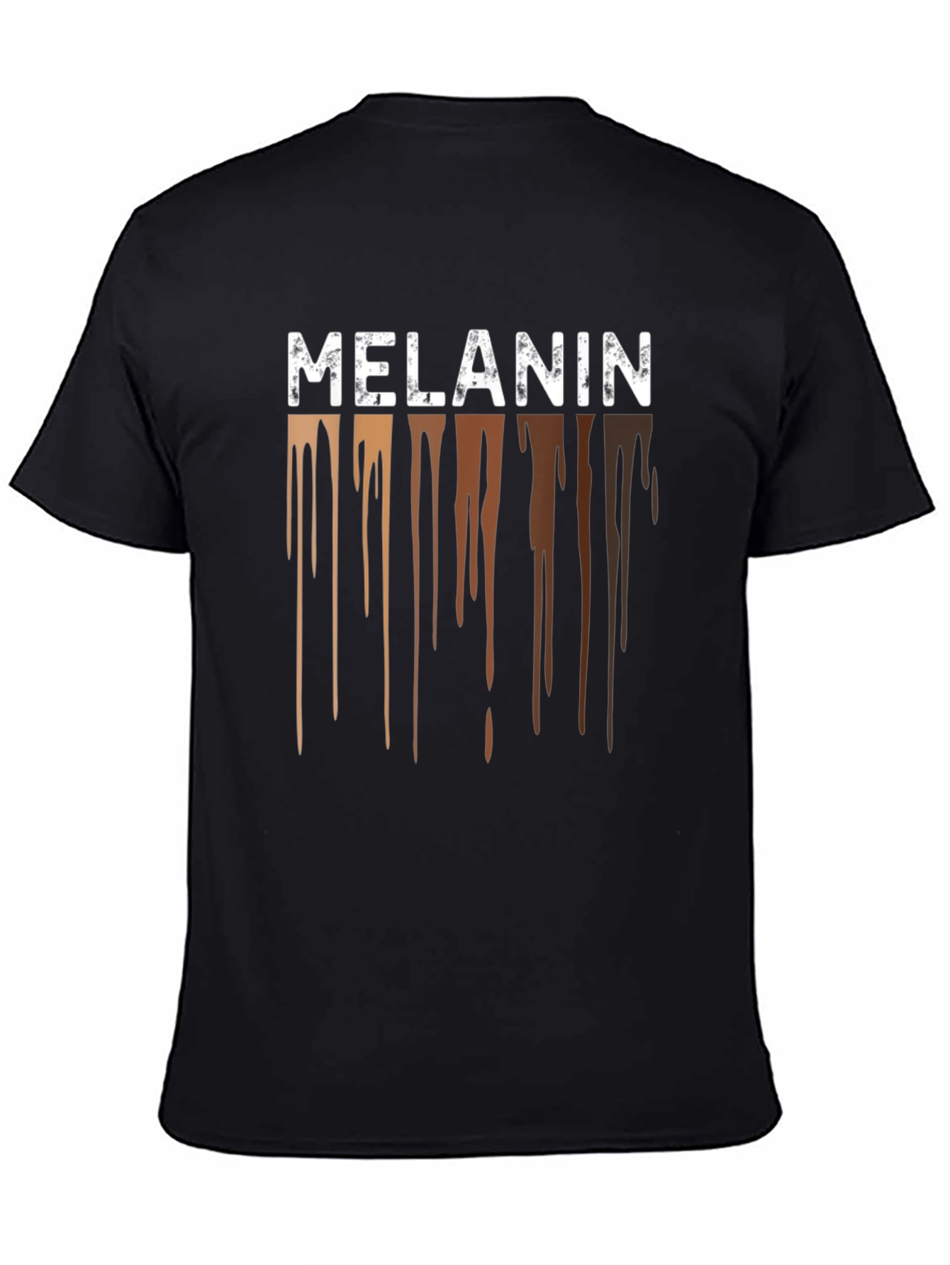 Melanin Drip Graphic Tee - Black Pride