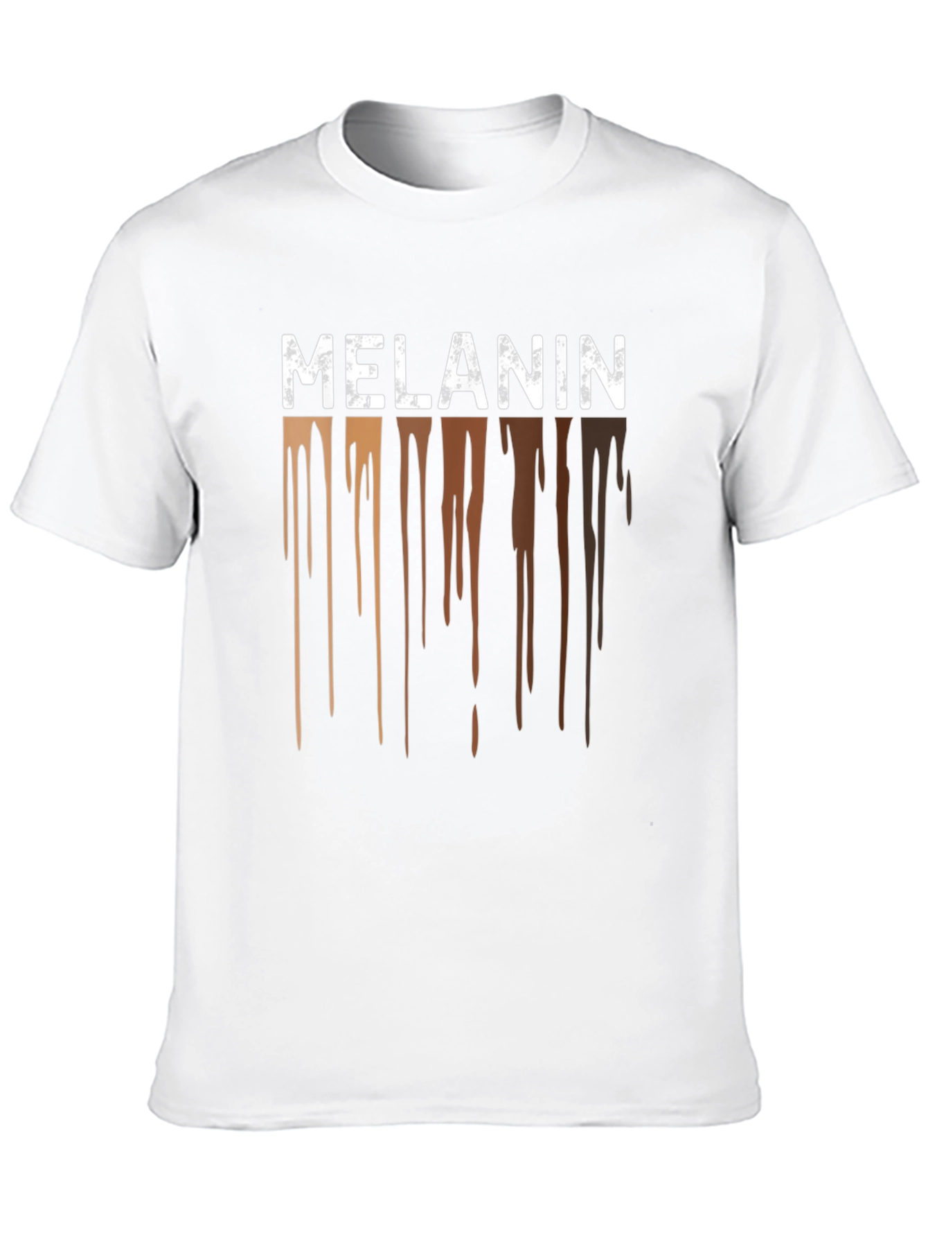 Melanin Drip Graphic Tee - Black Pride