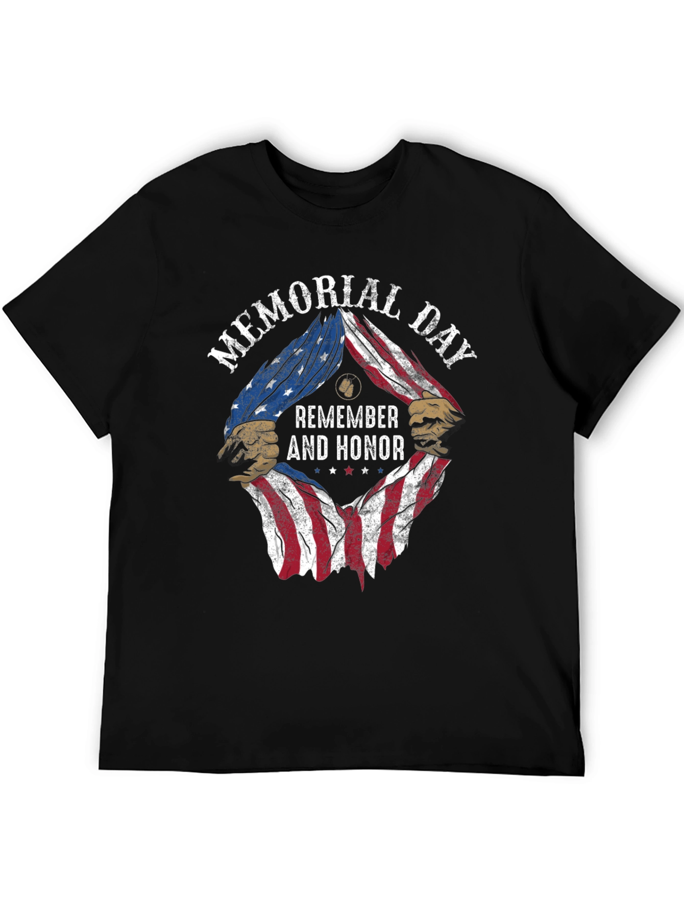 Memorial Day Remember & Honor Graphic T-Shirt