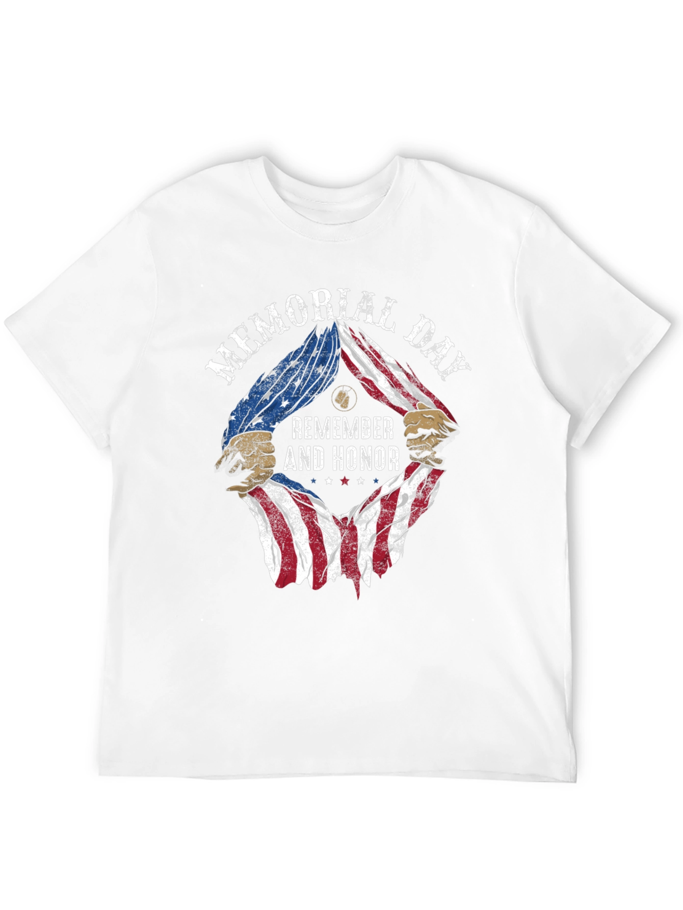 Memorial Day Remember & Honor Graphic T-Shirt