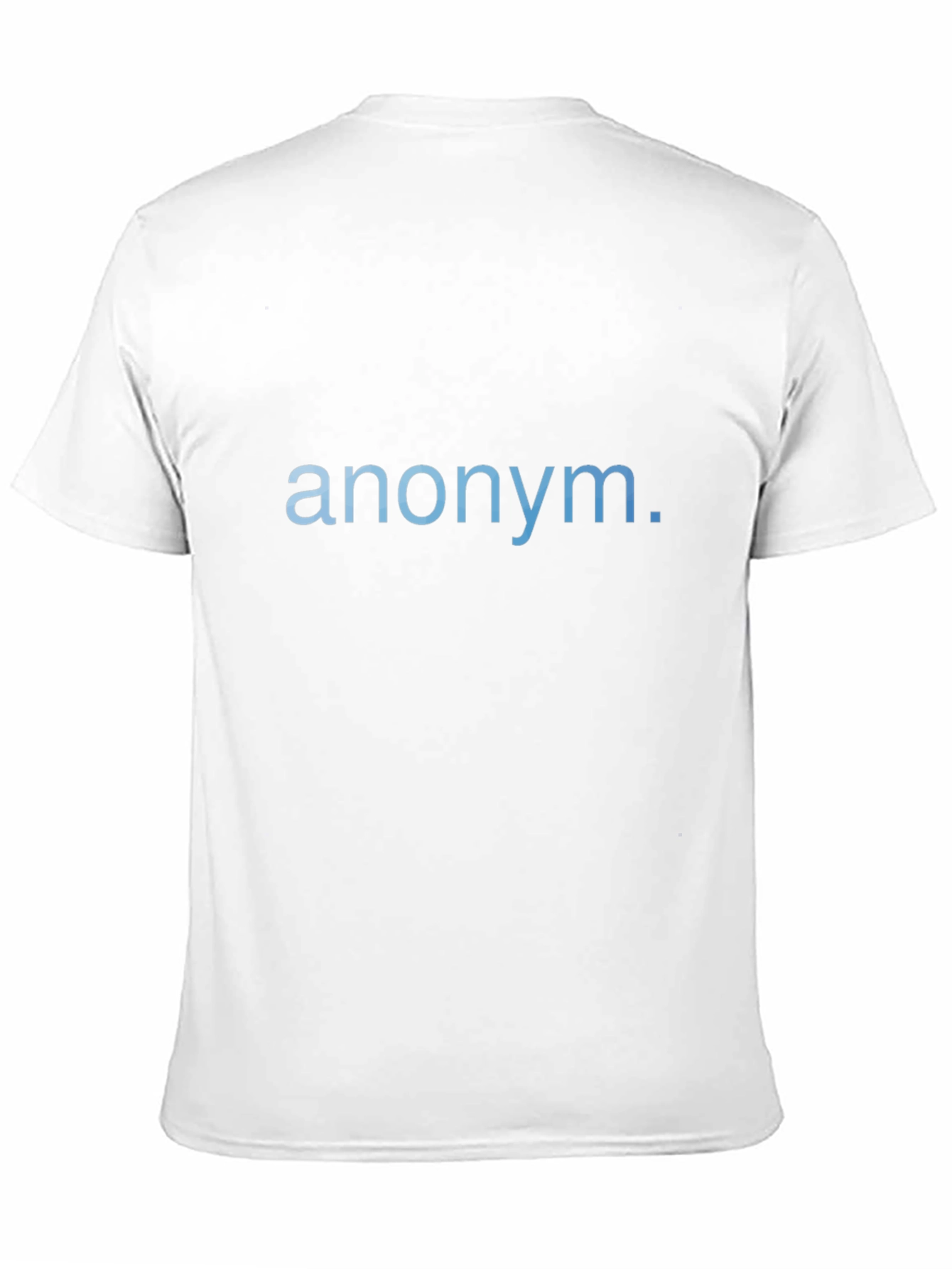 Anonym. Black Graphic Tee - Modern Casual Wear
