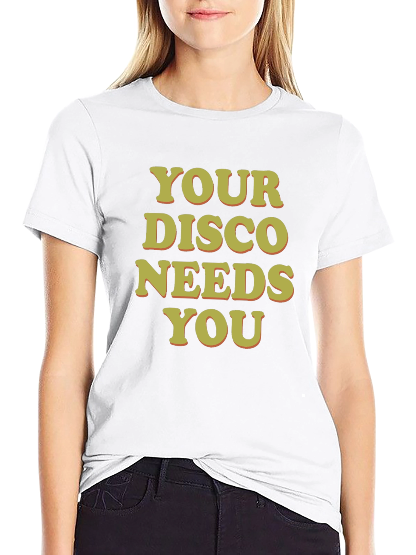 Retro Disco T-Shirt - Your Disco Needs You