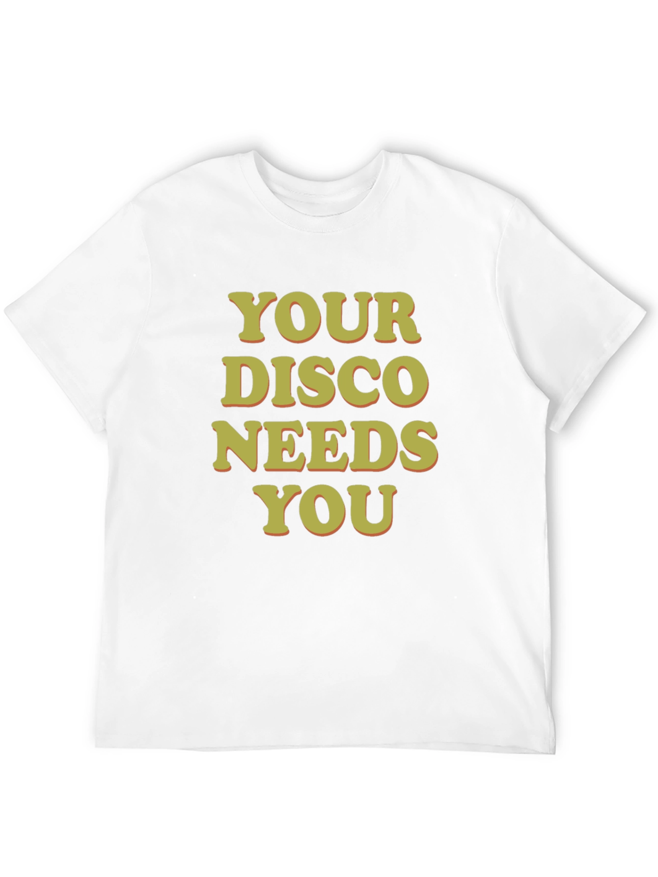 Retro Disco T-Shirt - Your Disco Needs You