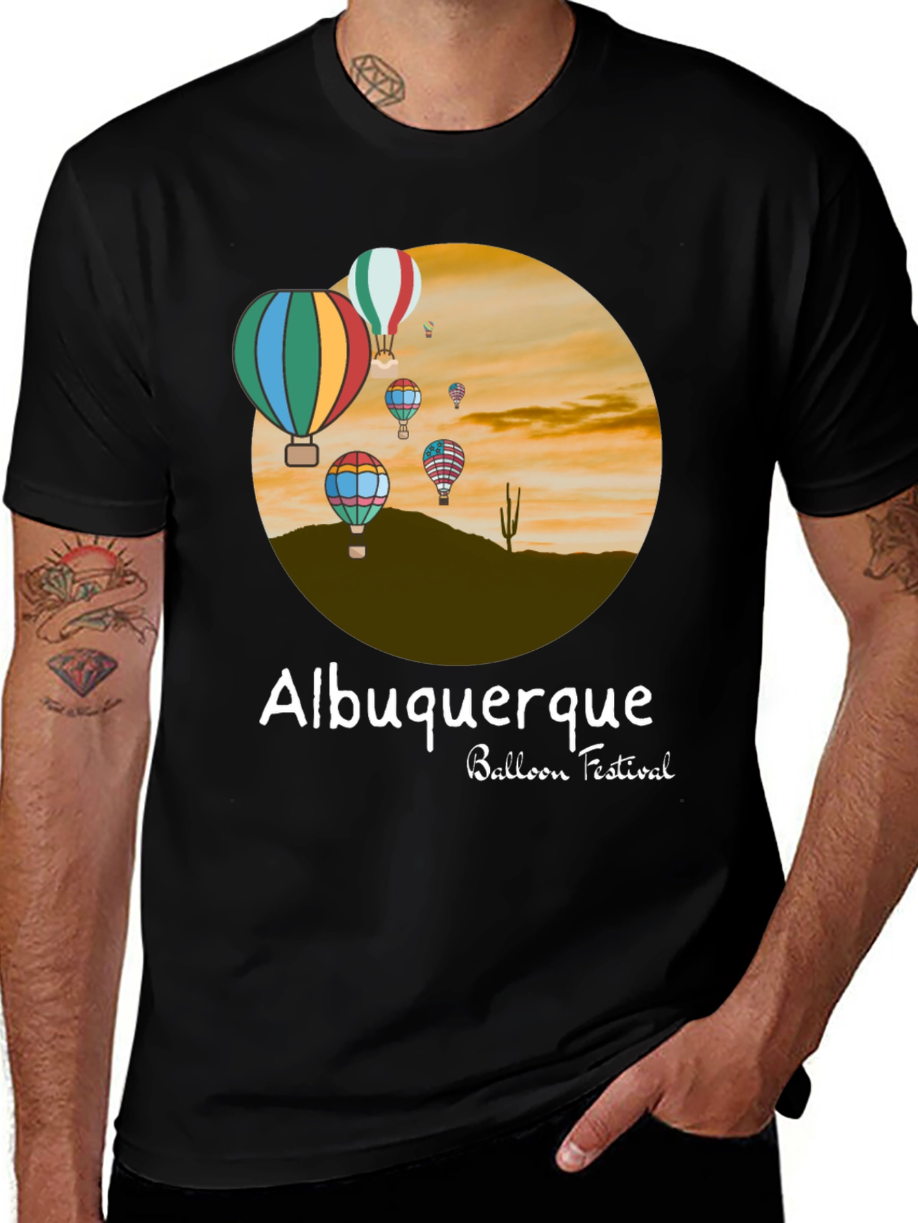 Albuquerque Balloon Festival Graphic Tee