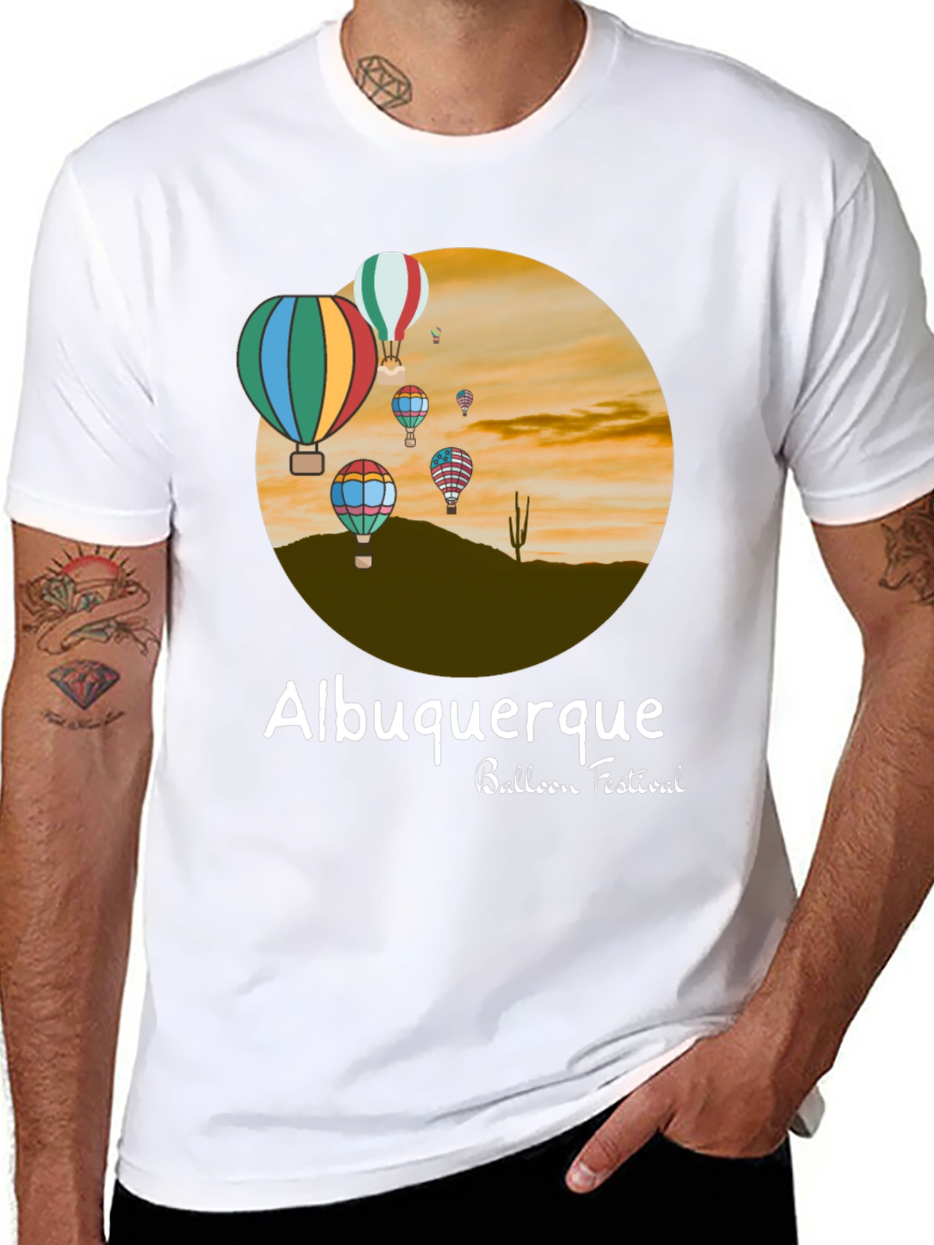 Albuquerque Balloon Festival Graphic Tee