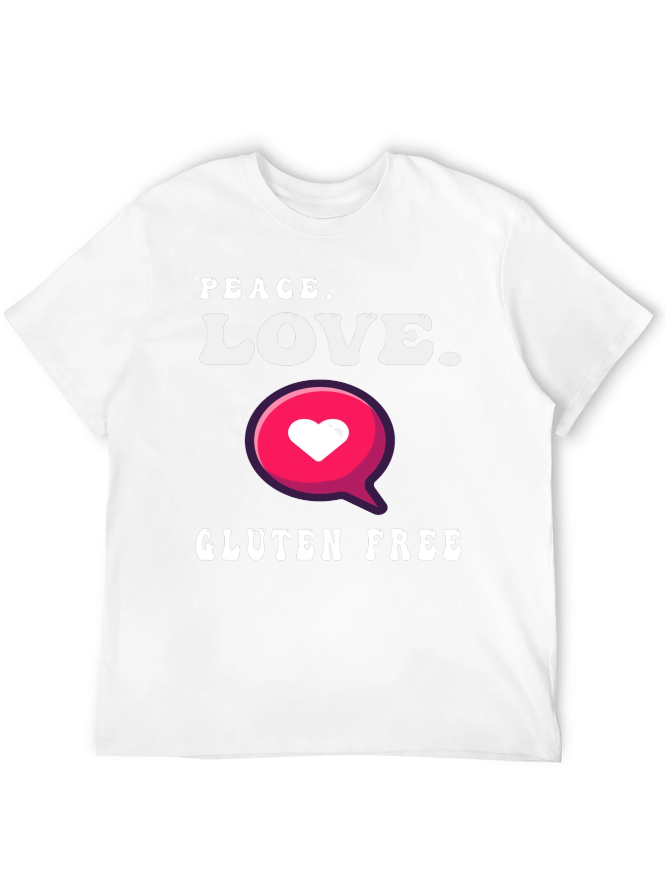 Peace Love Gluten Free T-Shirt