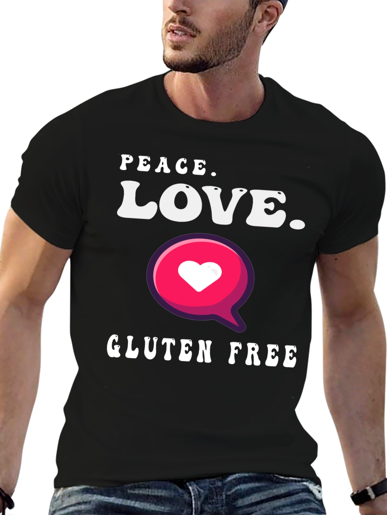 Peace Love Gluten Free T-Shirt