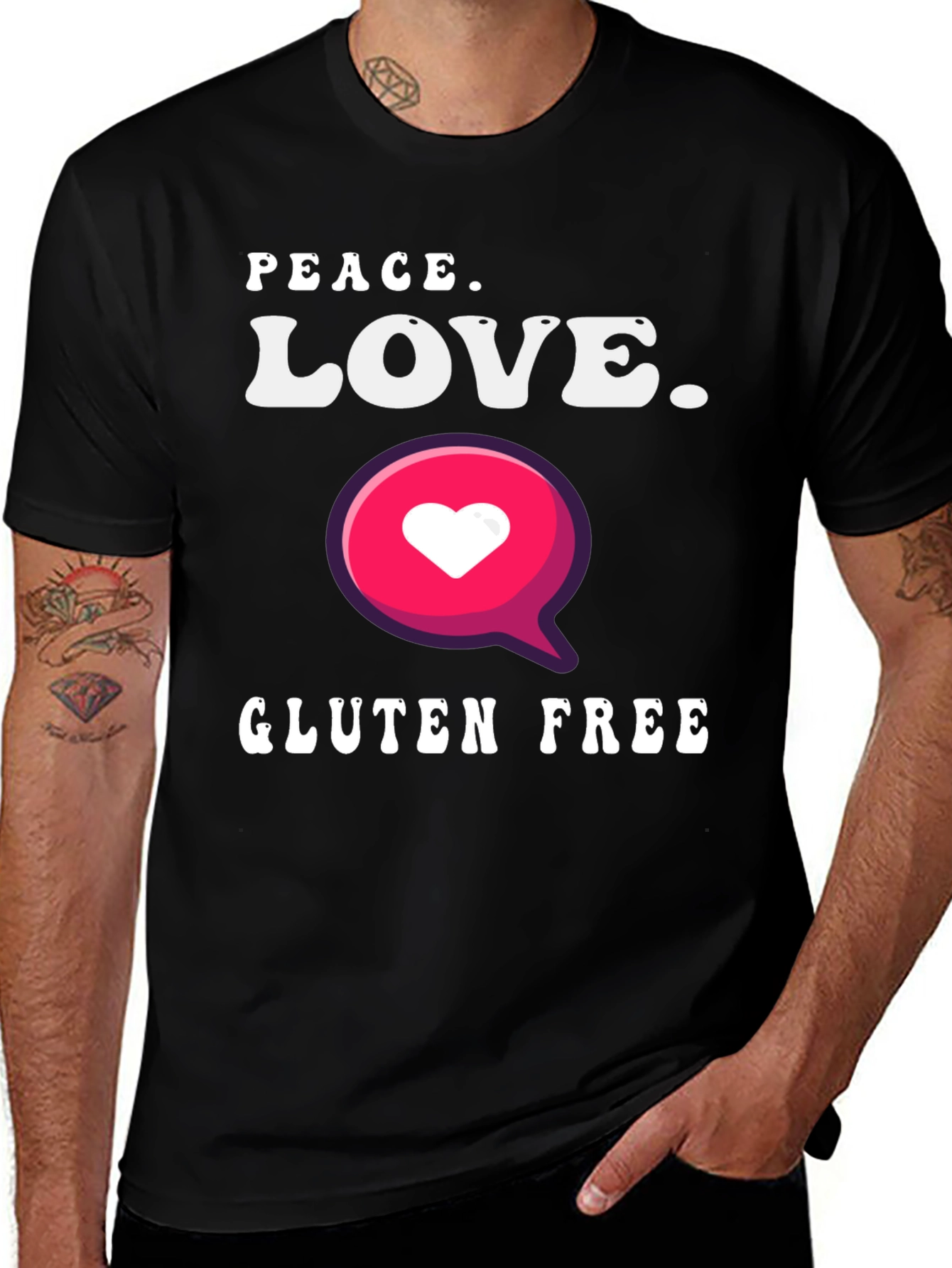 Peace Love Gluten Free T-Shirt