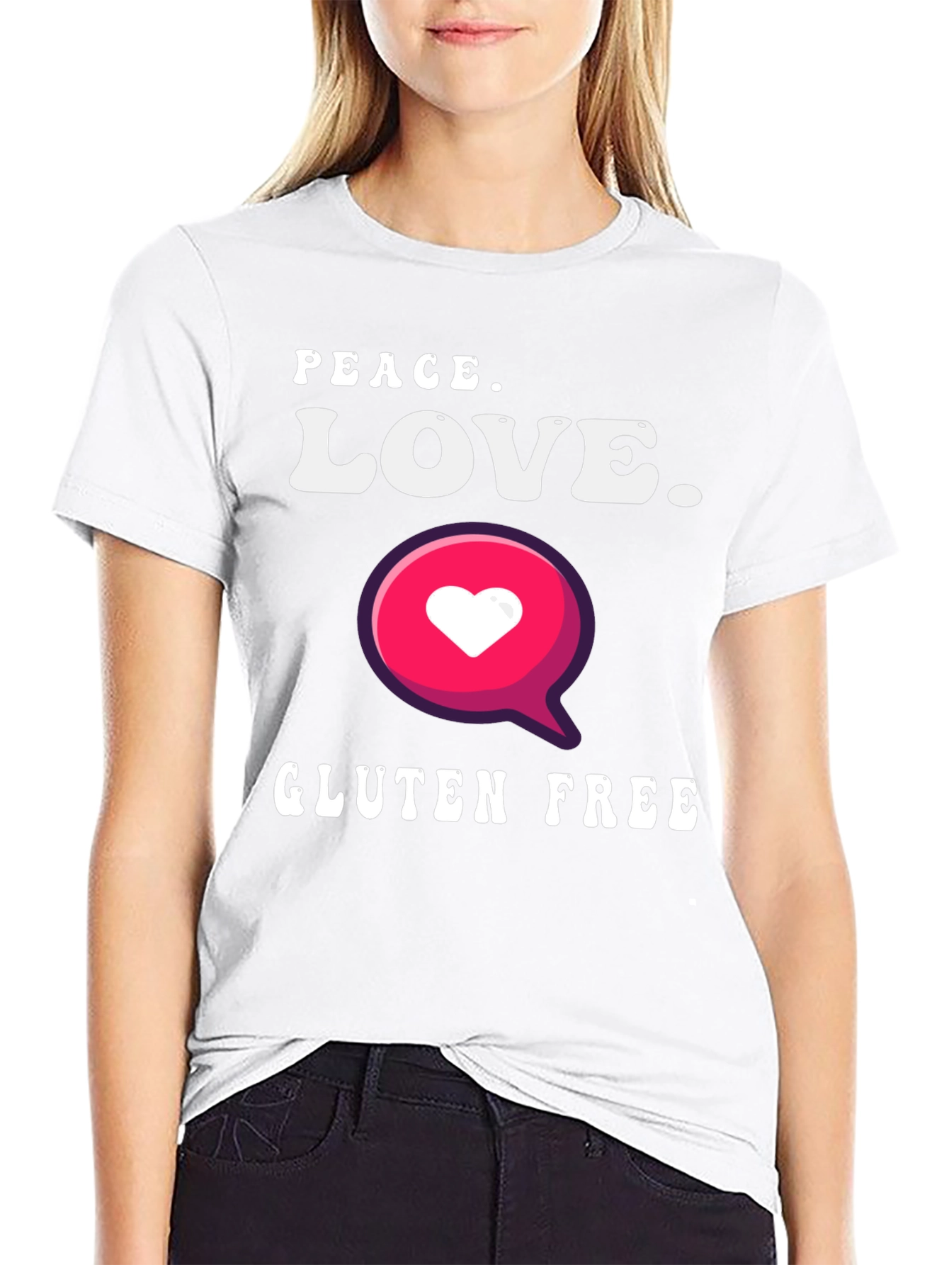 Peace Love Gluten Free T-Shirt