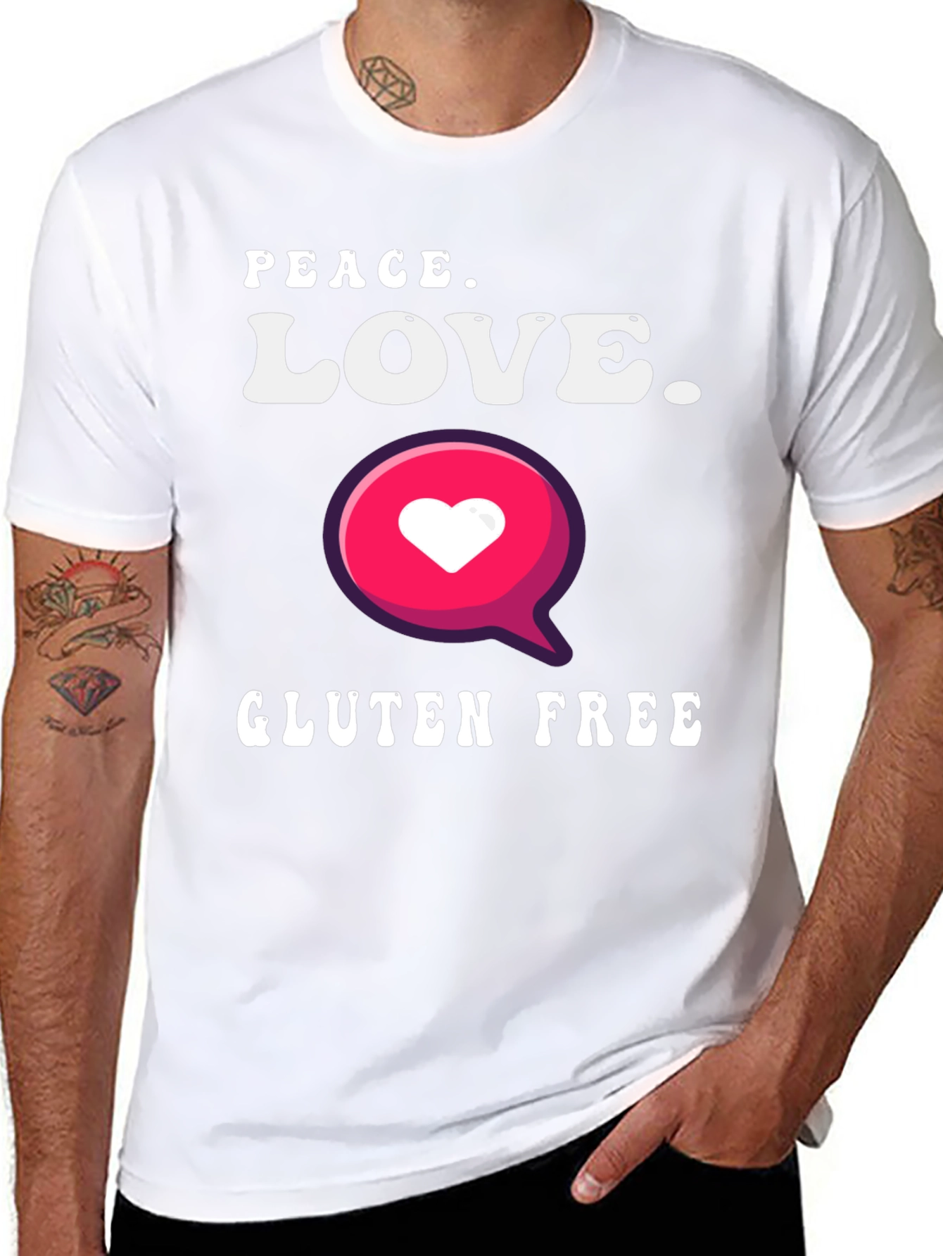 Peace Love Gluten Free T-Shirt