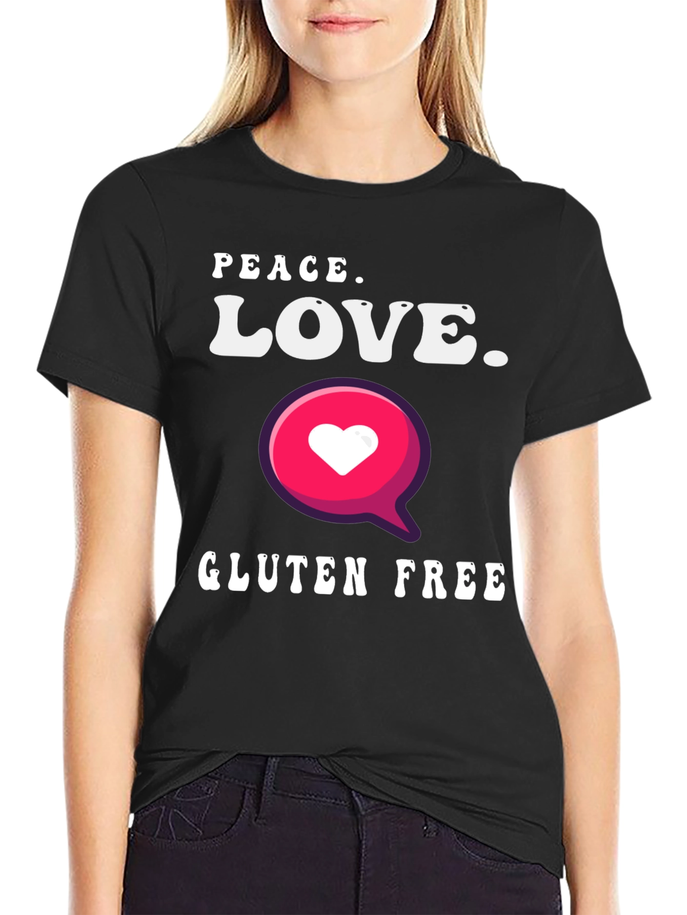 Peace Love Gluten Free T-Shirt