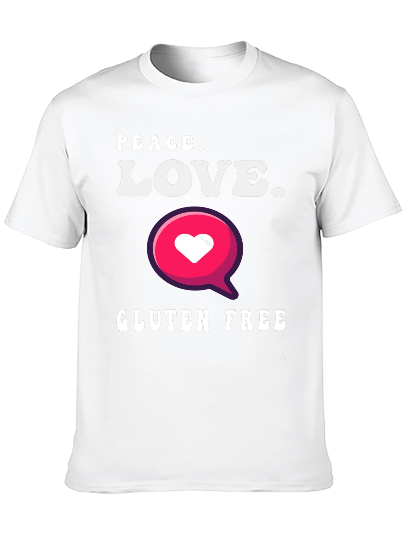 Peace Love Gluten Free T-Shirt