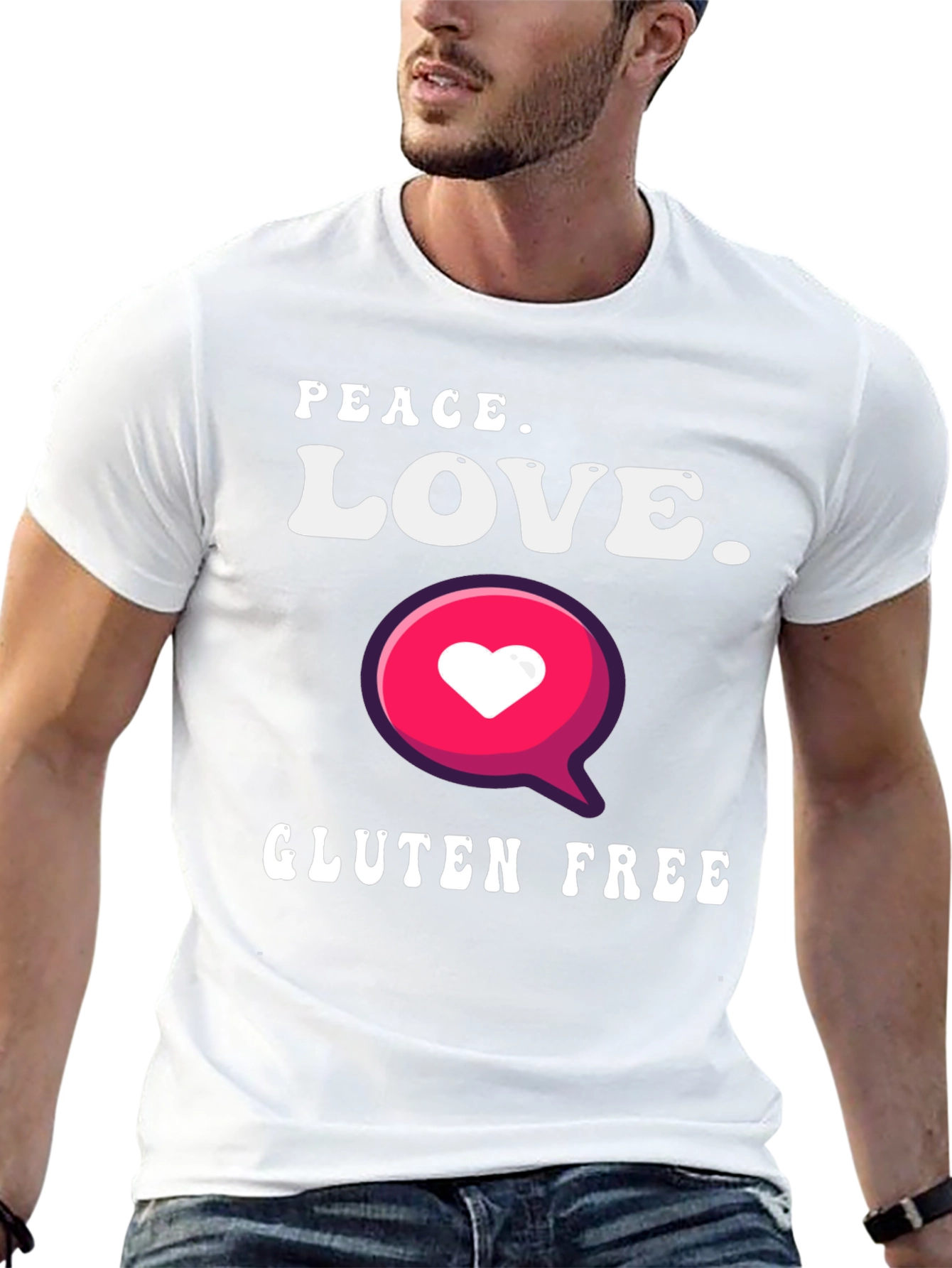 Peace Love Gluten Free T-Shirt