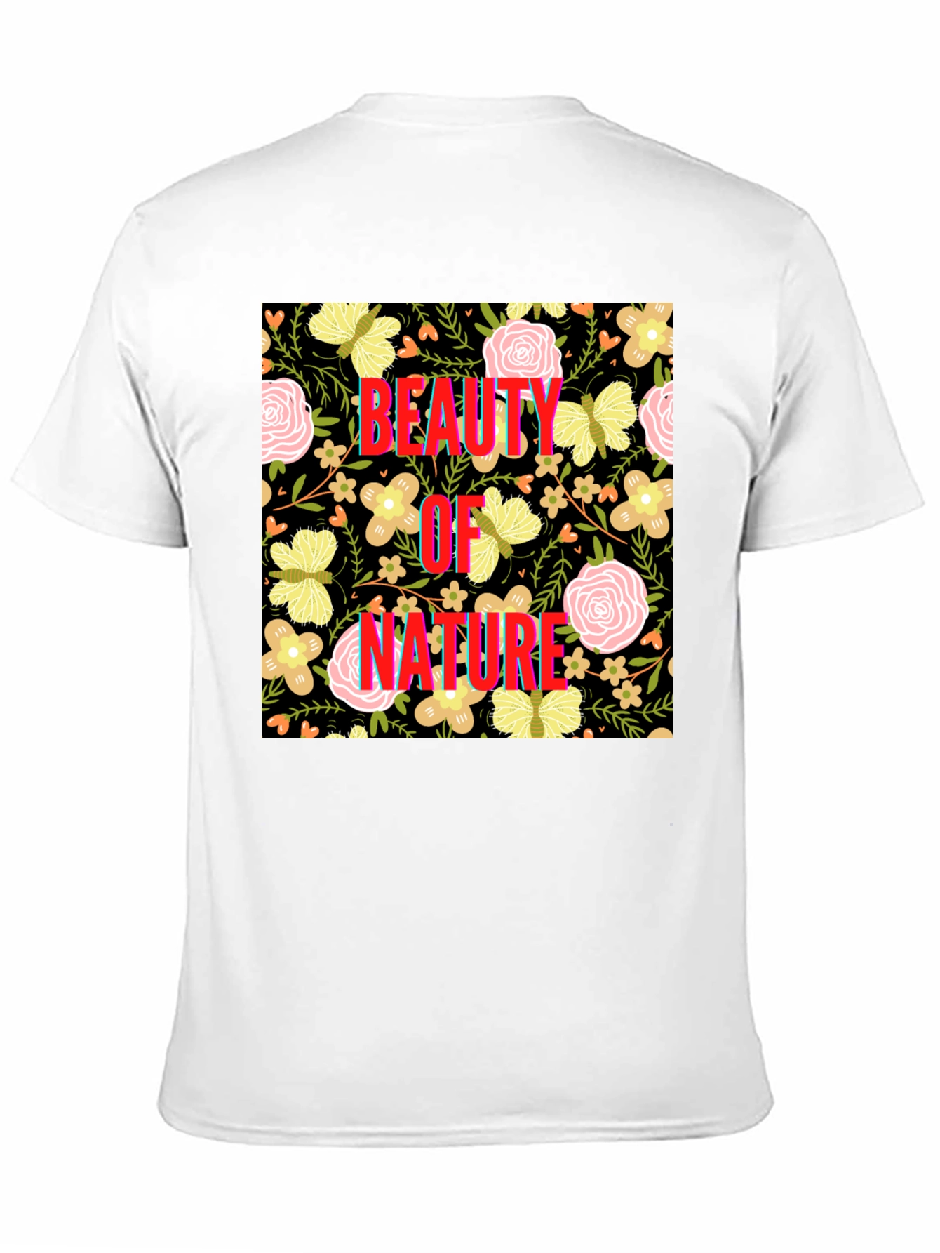Beauty of Nature Floral Print Tee