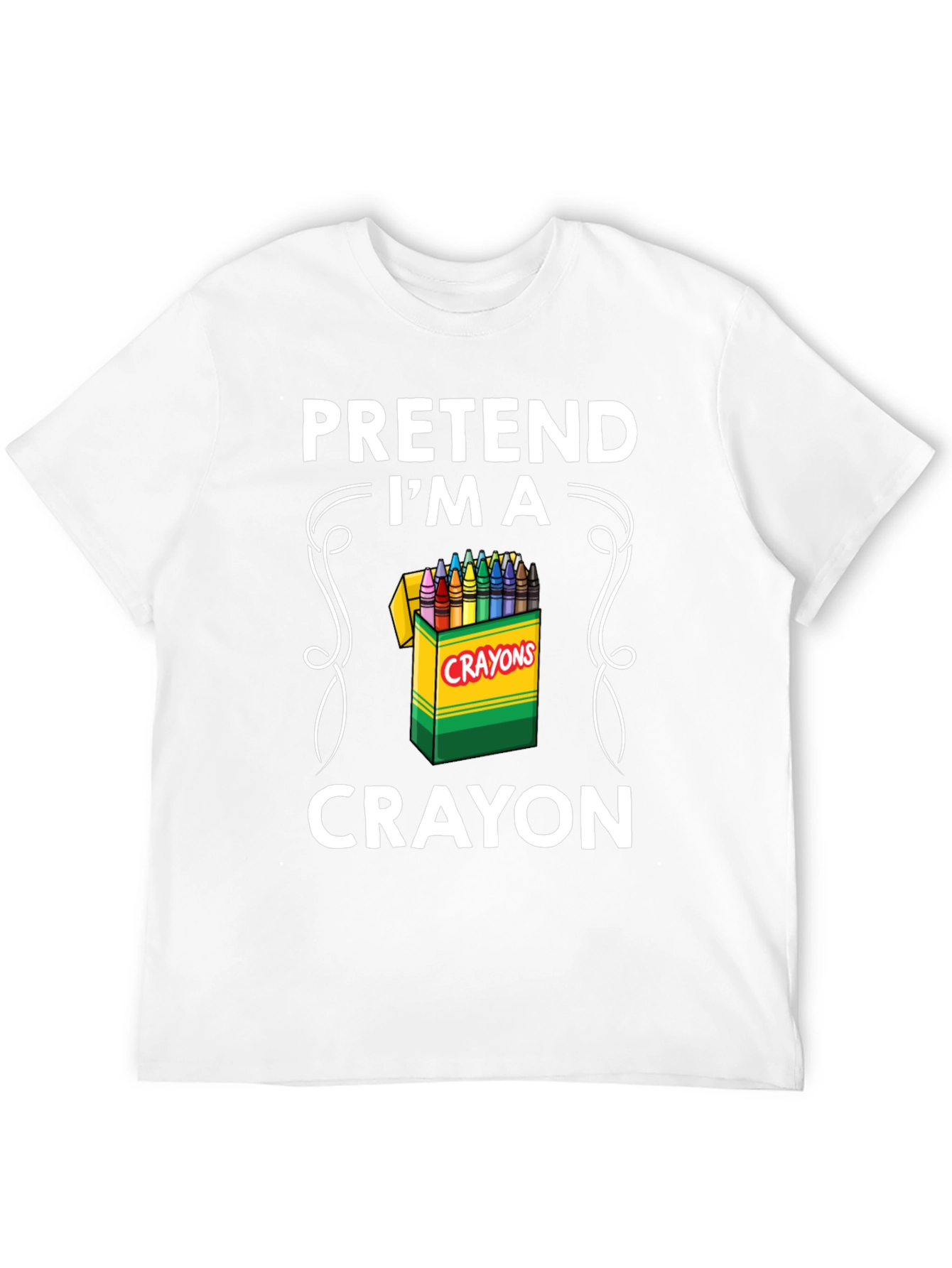Pretend Im a Crayon T-Shirt - Funny Costume Tee