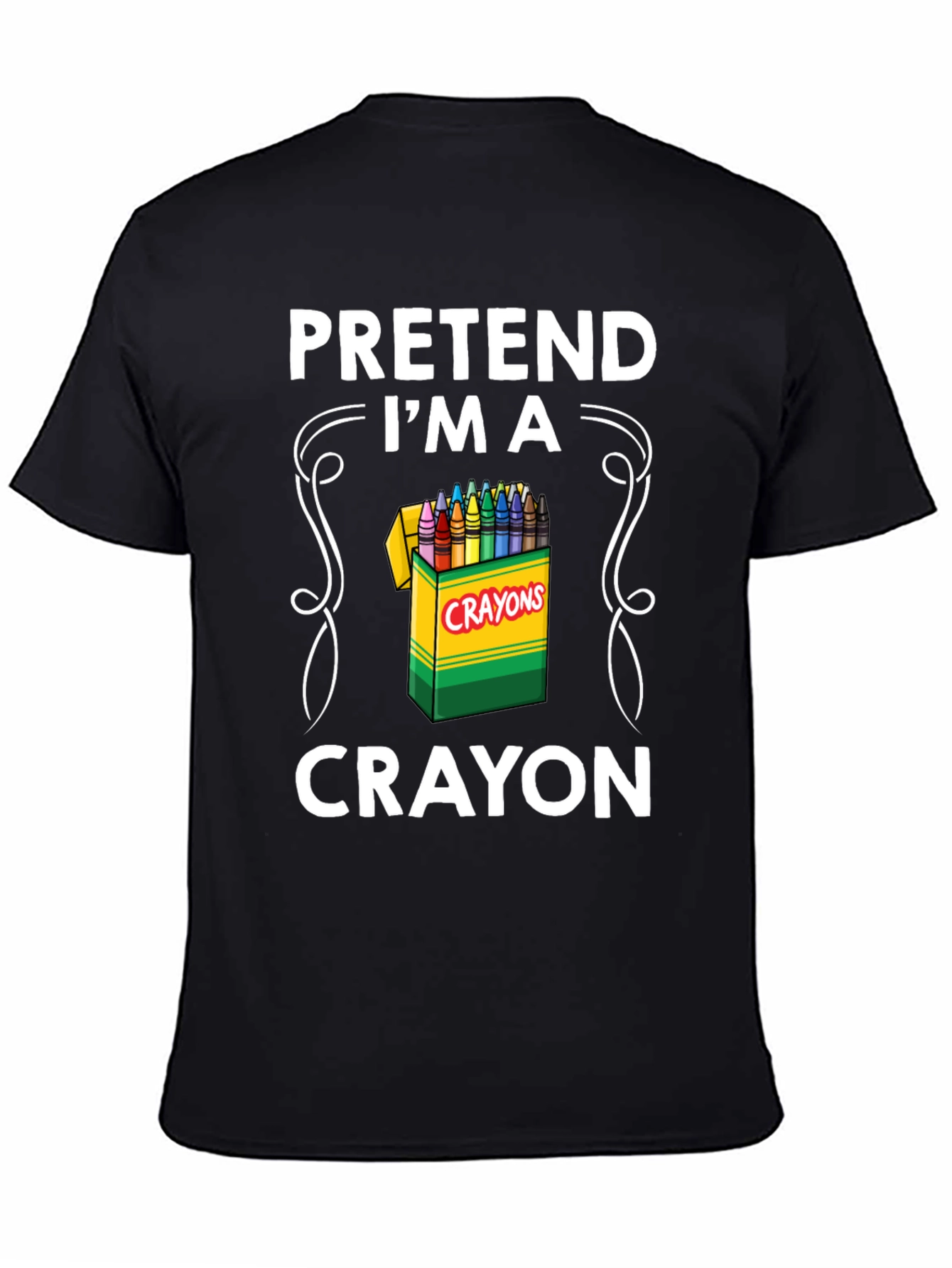 Pretend Im a Crayon T-Shirt - Funny Costume Tee